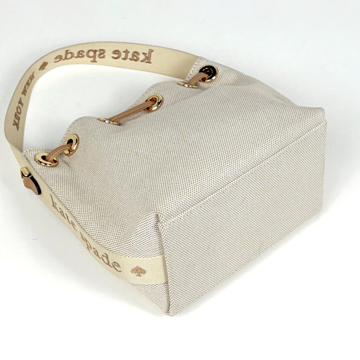 Kate Spade Beige Canvas Handbag (Pre-Owned)