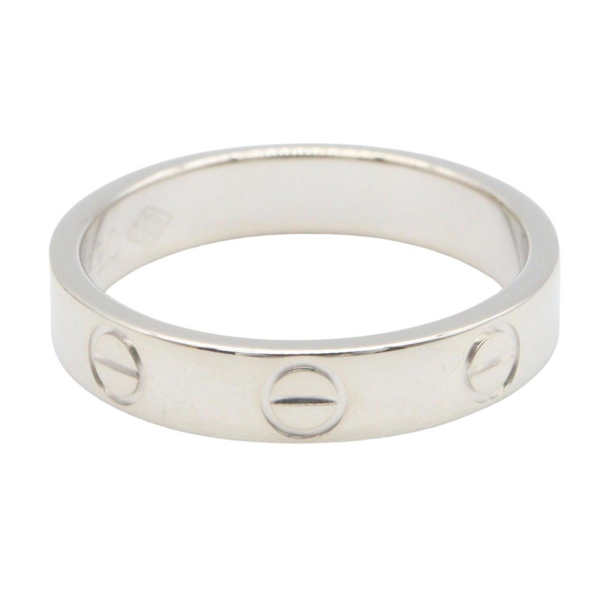 Cartier Silver White Gold (18K) Band Ring (Pre-Owned)