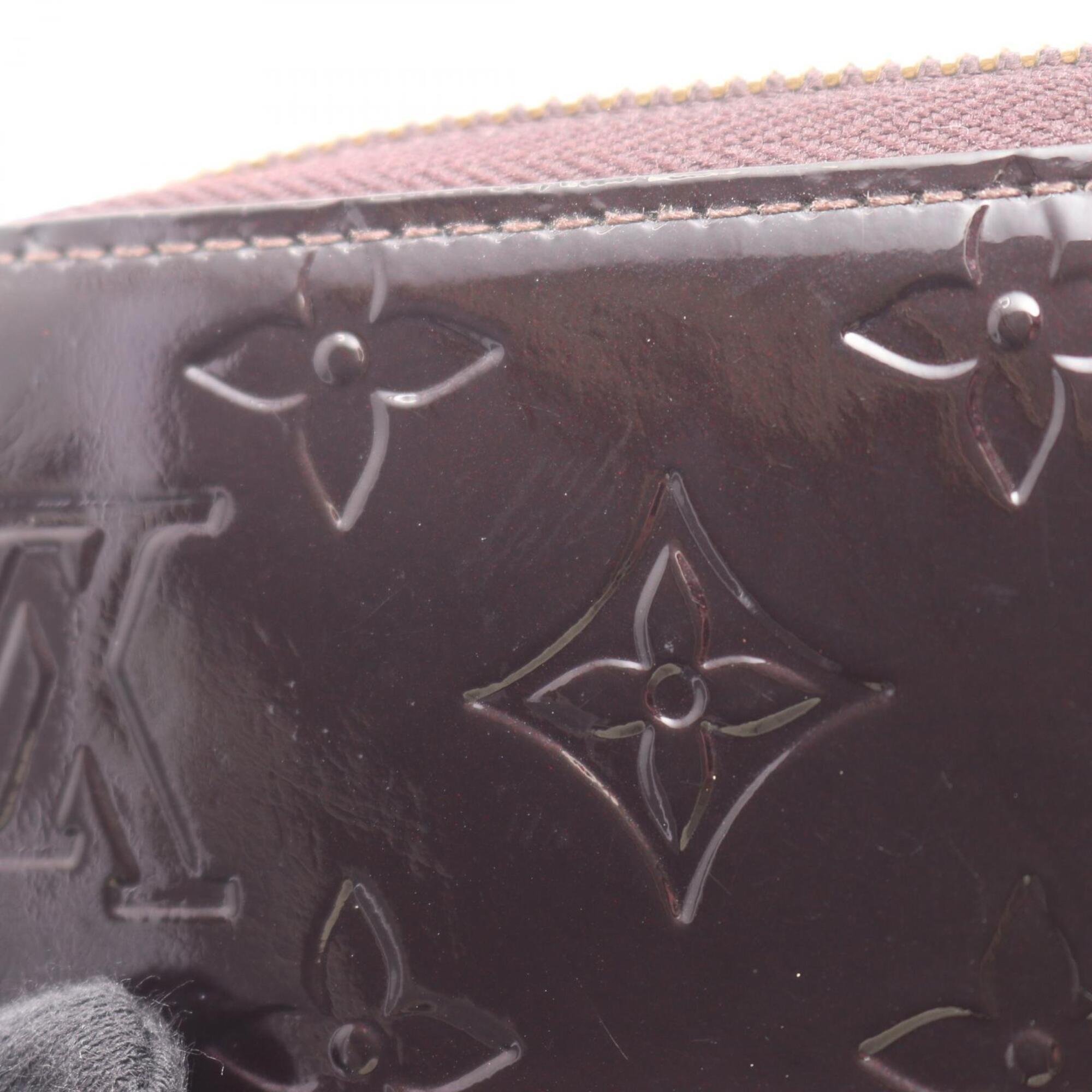 Louis Vuitton Amarante Purple Vernis Long Wallet (Bi-Fold) (Pre-Owned)