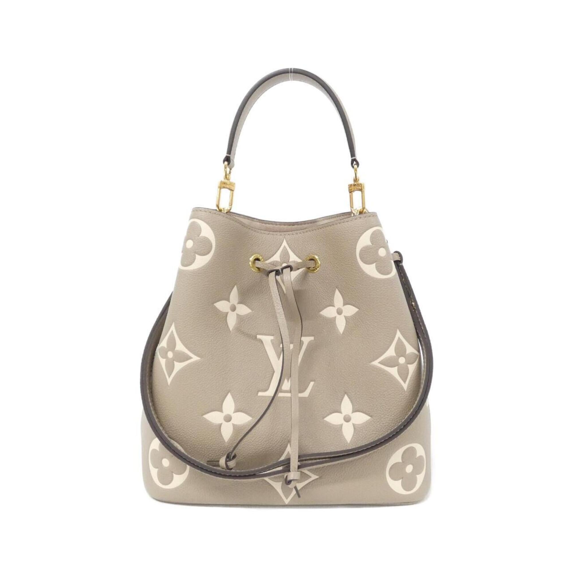 Louis Vuitton Cream Tourterelle Leather Pouch Shoulder Bag (Pre-Owned)