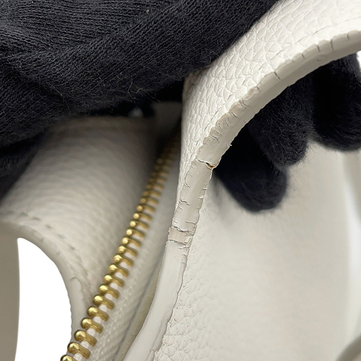 Celine White Leather Handbag Tote Bag (Pre-Owned)