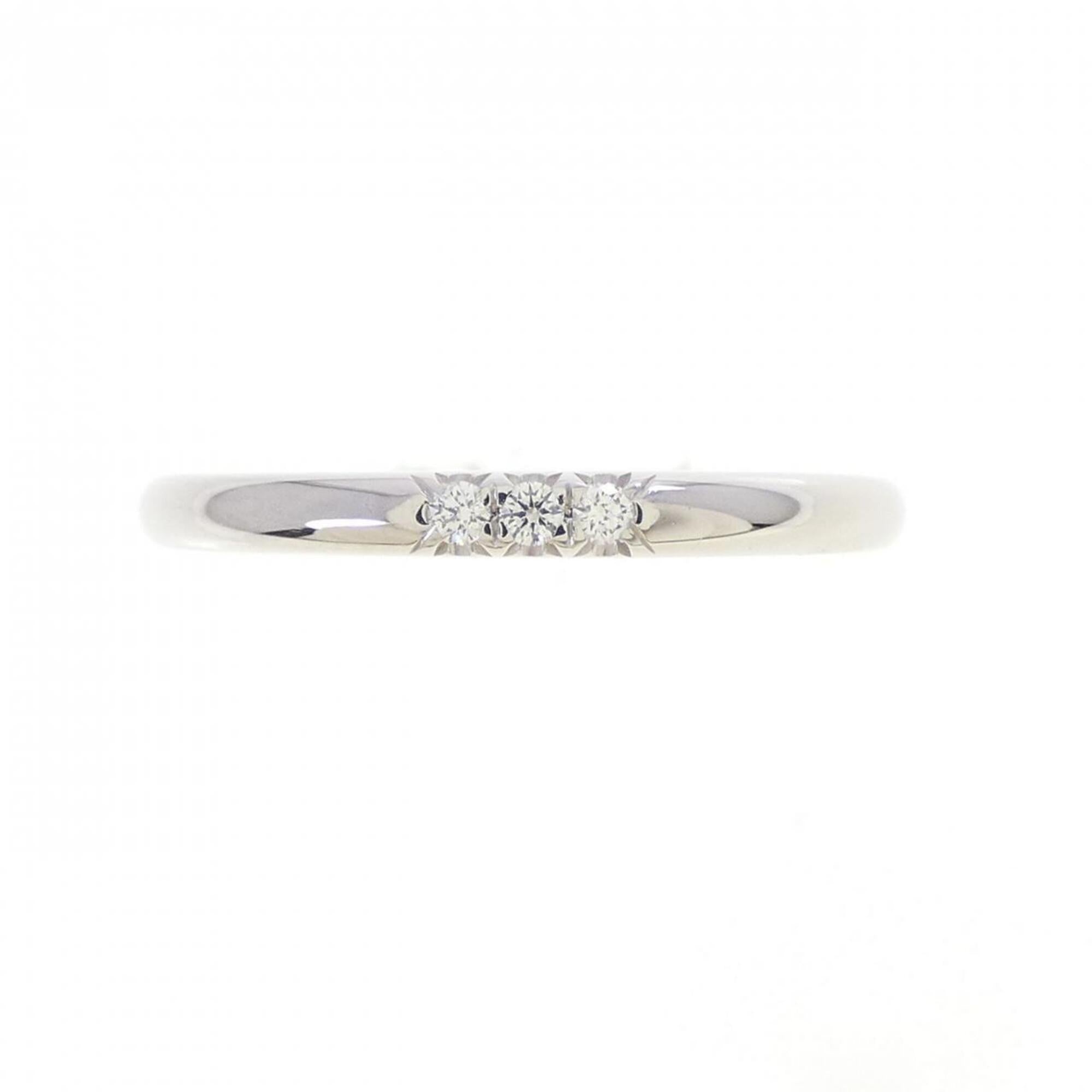 Tiffany Platinum Platinum 950 Band Ring (Pre-Owned)