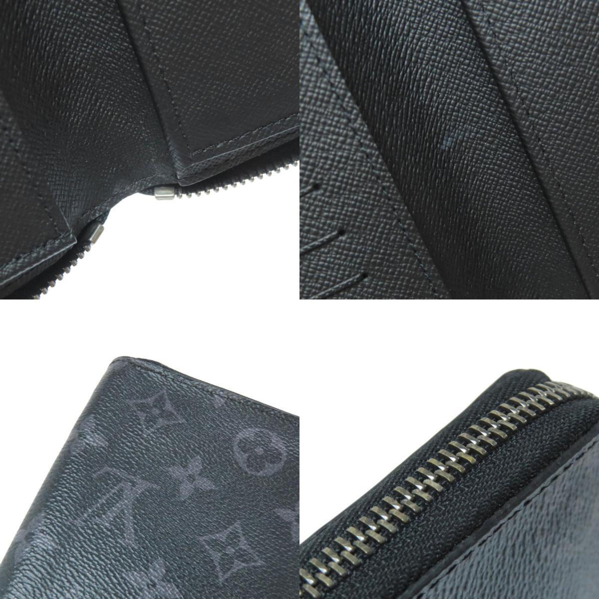Louis Vuitton Black Monogram Eclipse Long Wallet (Bi-Fold) (Pre-Owned)
