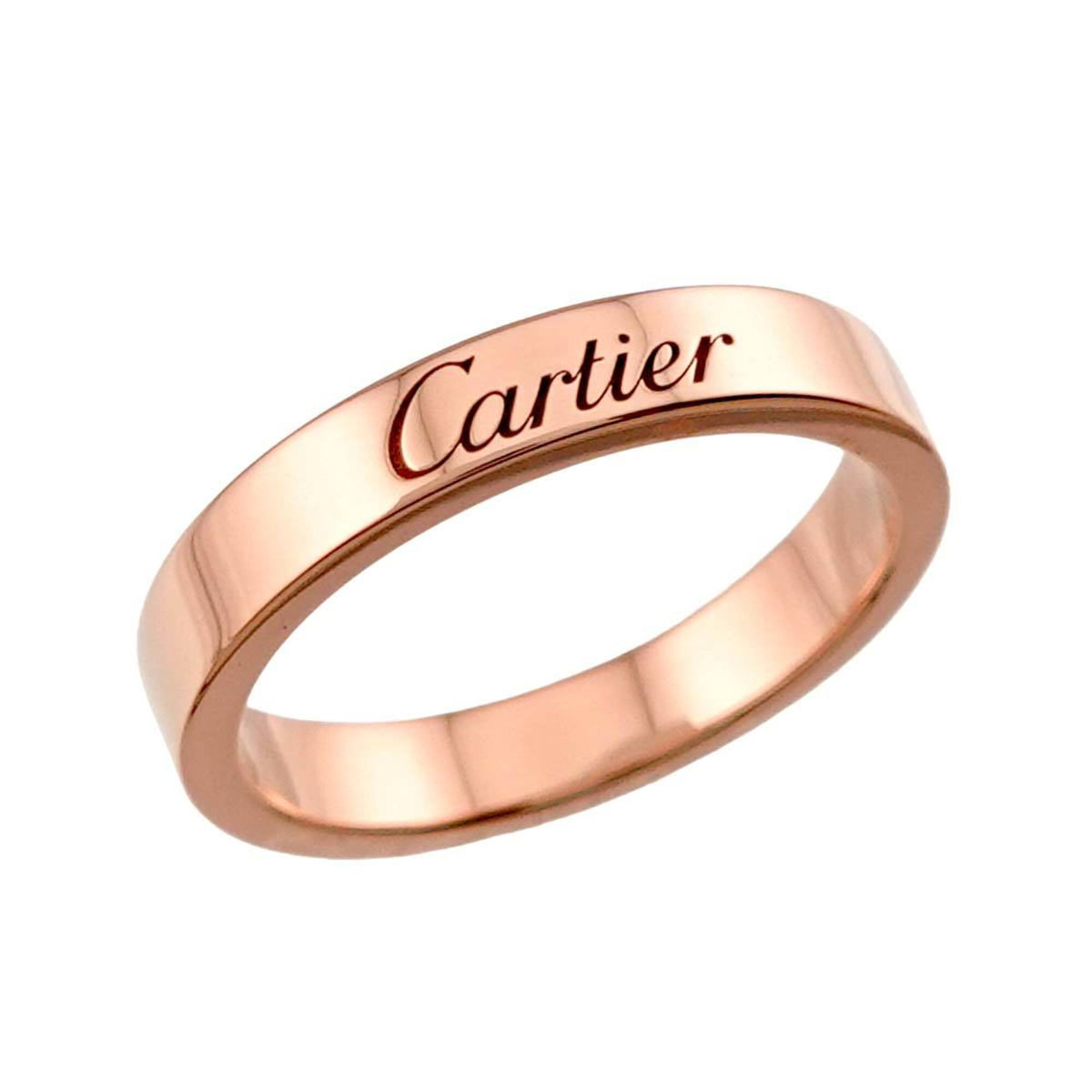 Cartier Pink Gold (18K) Band Ring (Pre-Owned)
