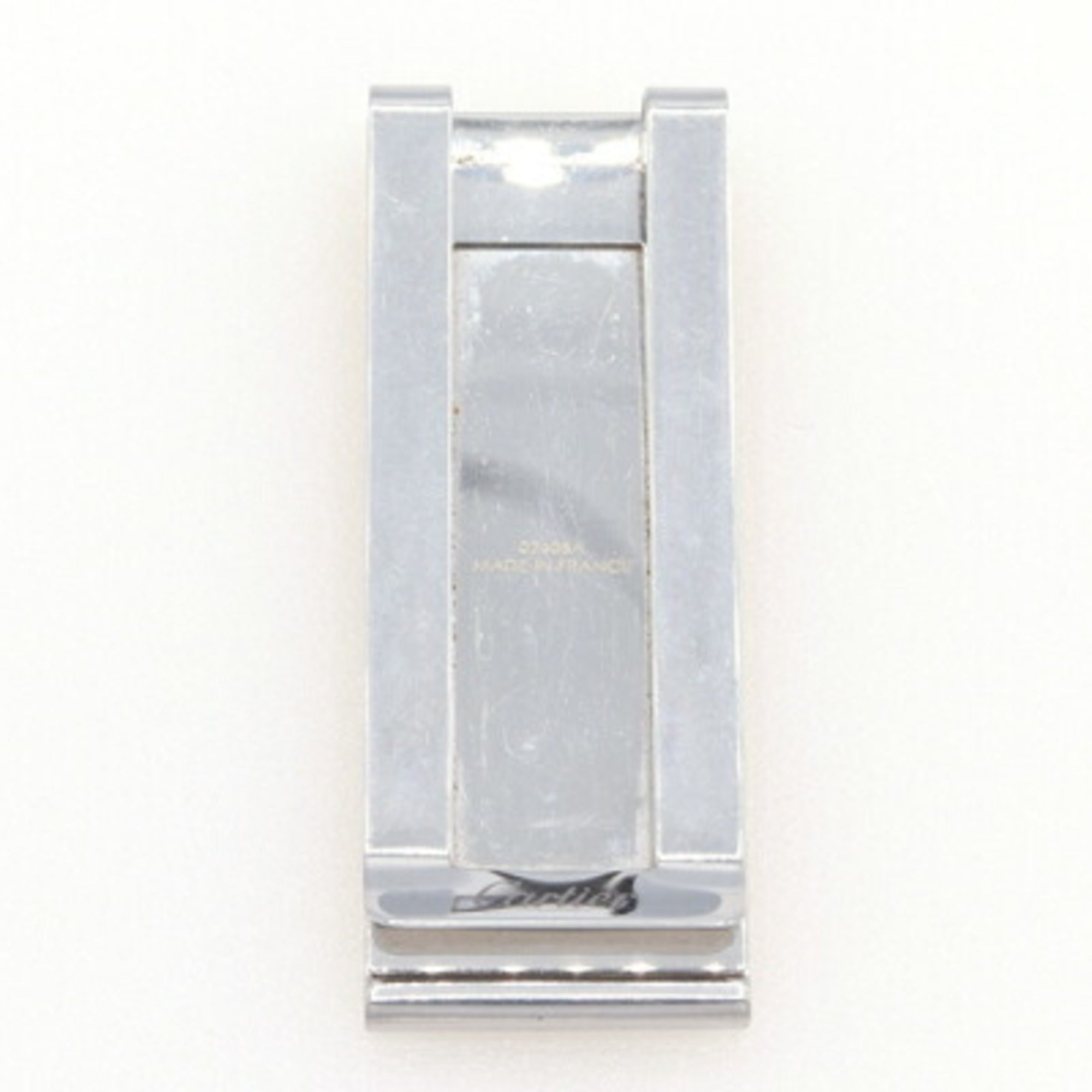 Cartier Gold Silver Stainless Steel Money Clip (Pre-Owned)