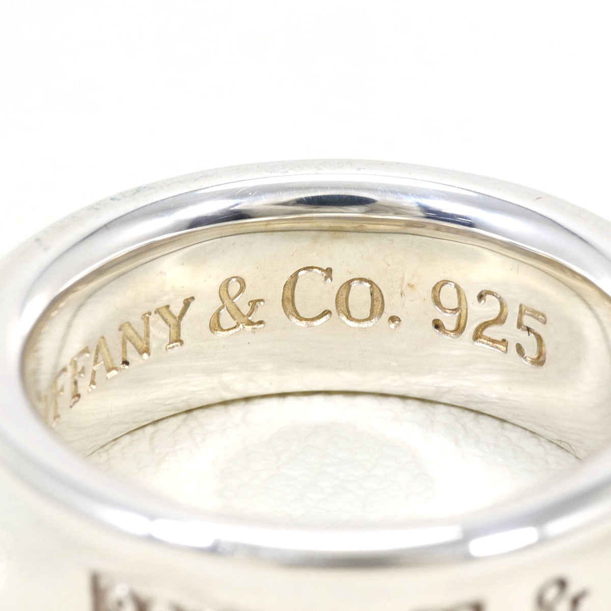 Tiffany Silver 925 Band Ring (Pre-Owned)