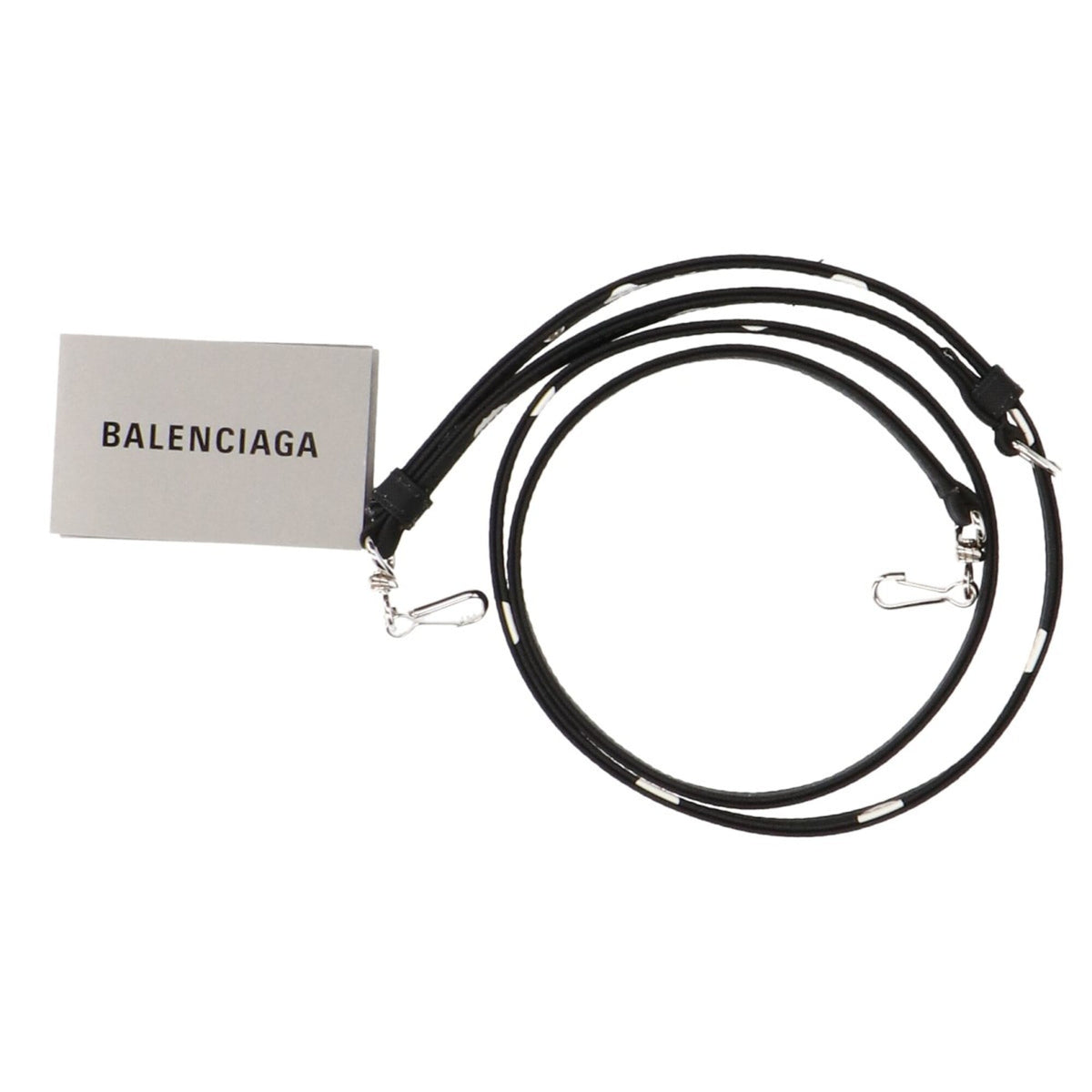 Balenciaga Black White Nylon Shoulder Bag (Pre-Owned)