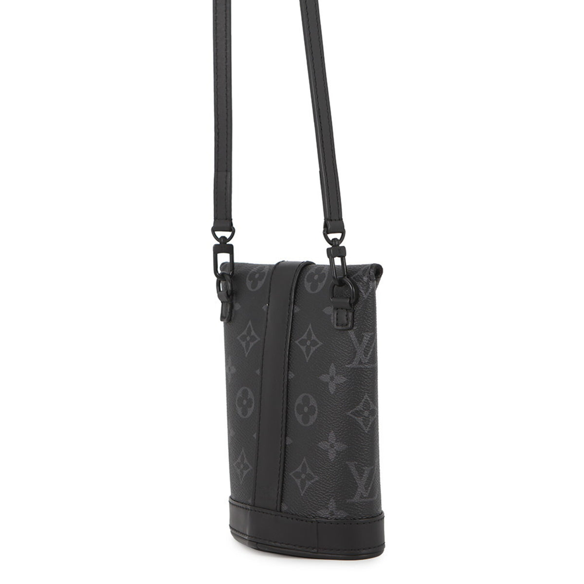 Louis Vuitton Monogram Eclipse Black Noir Monogram Eclipse Handbag Pouch Shoulder Bag (Pre-Owned)