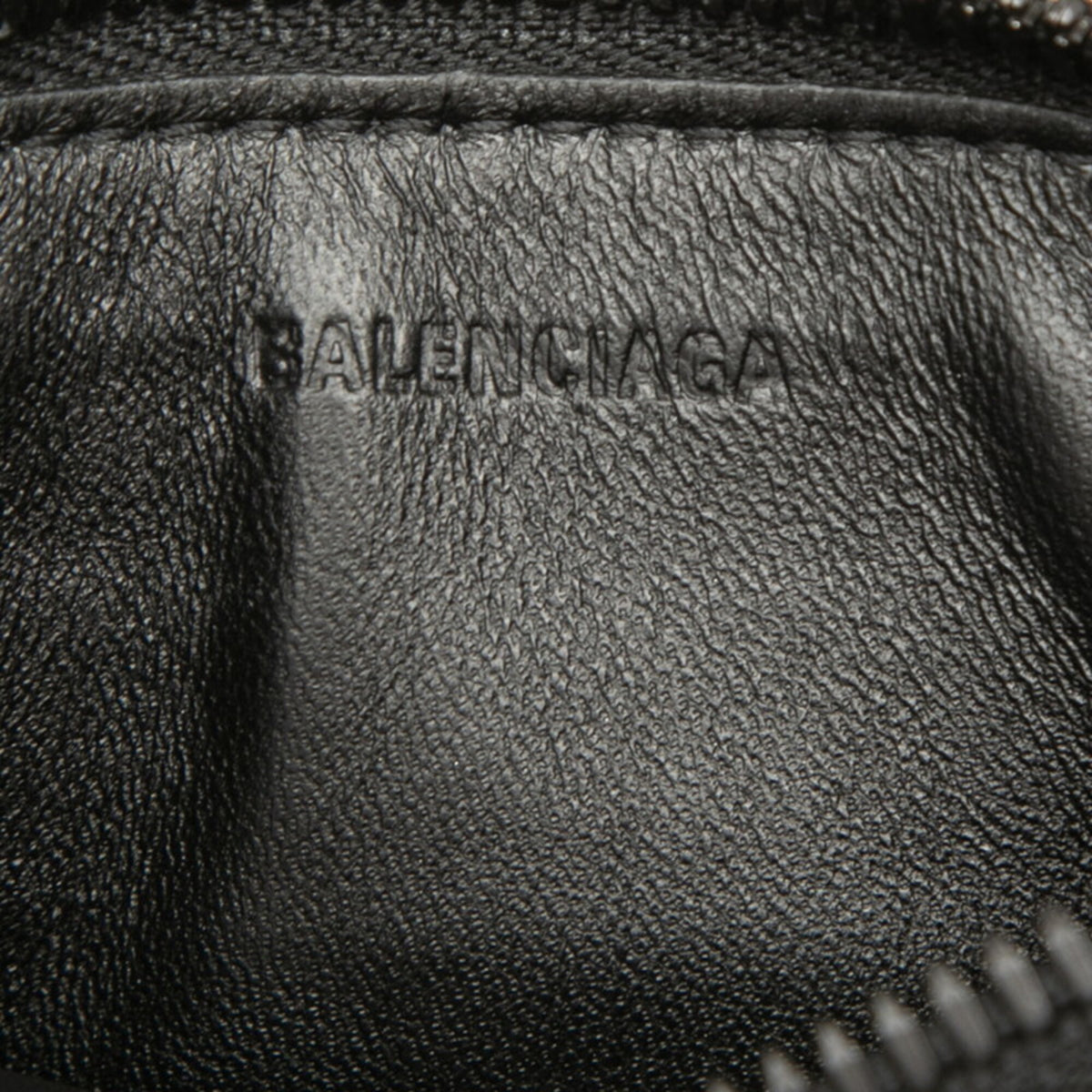 Balenciaga Black Leather Shoulder Bag Tote Bag (Pre-Owned)