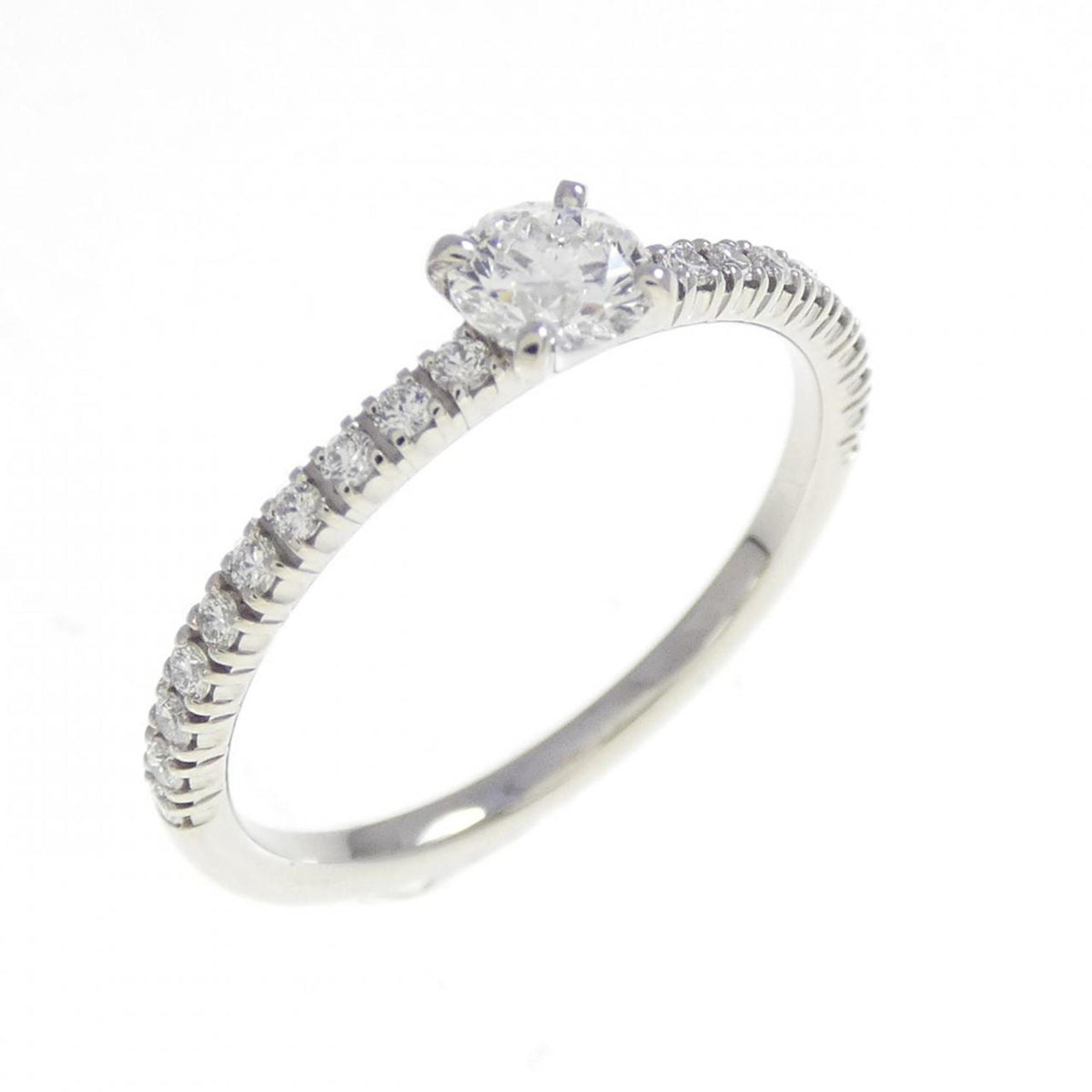 Cartier Platinum Platinum 950 Band Ring (Pre-Owned)