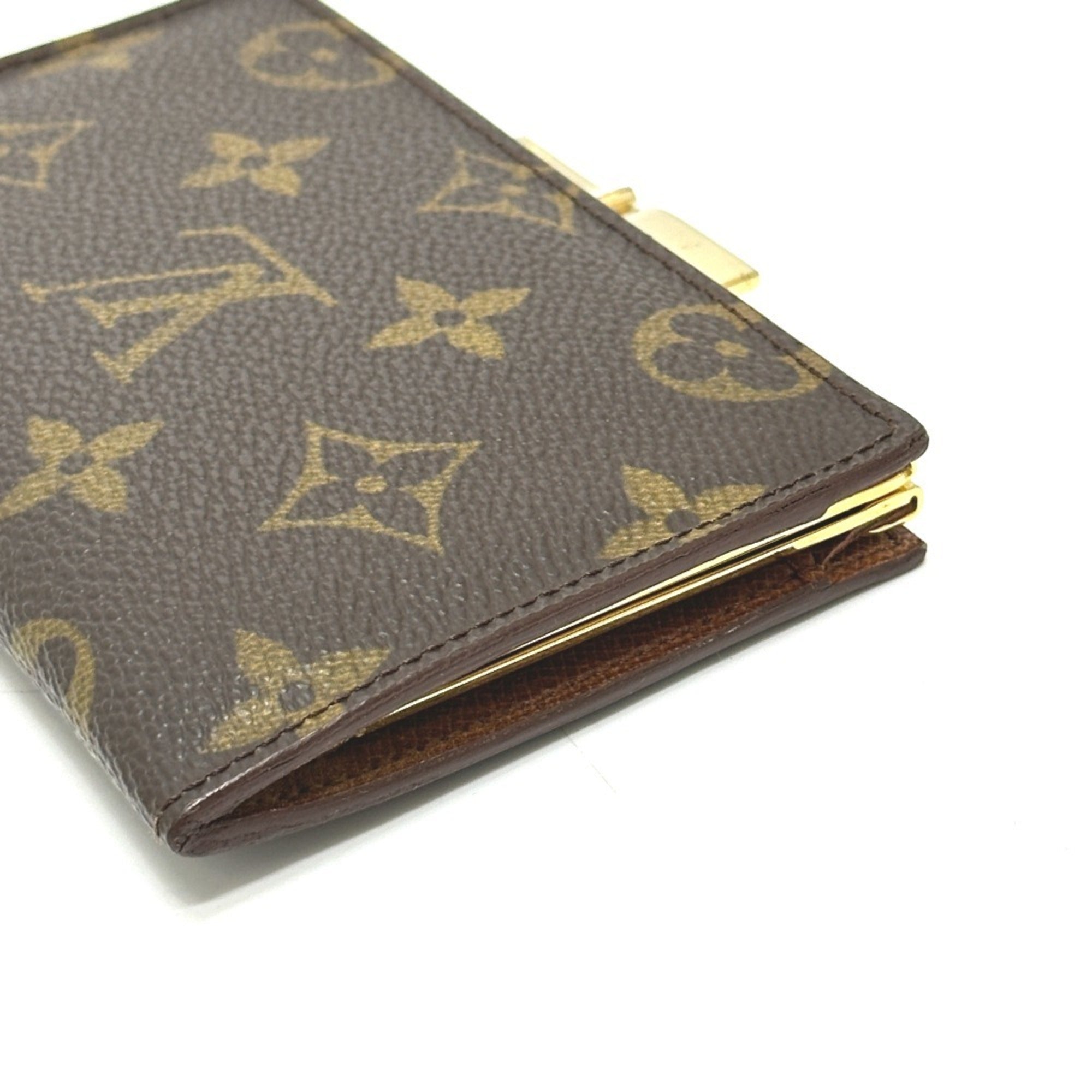 Louis Vuitton Brown Monogram Monogram Wallet (Bi-Fold) (Pre-Owned)