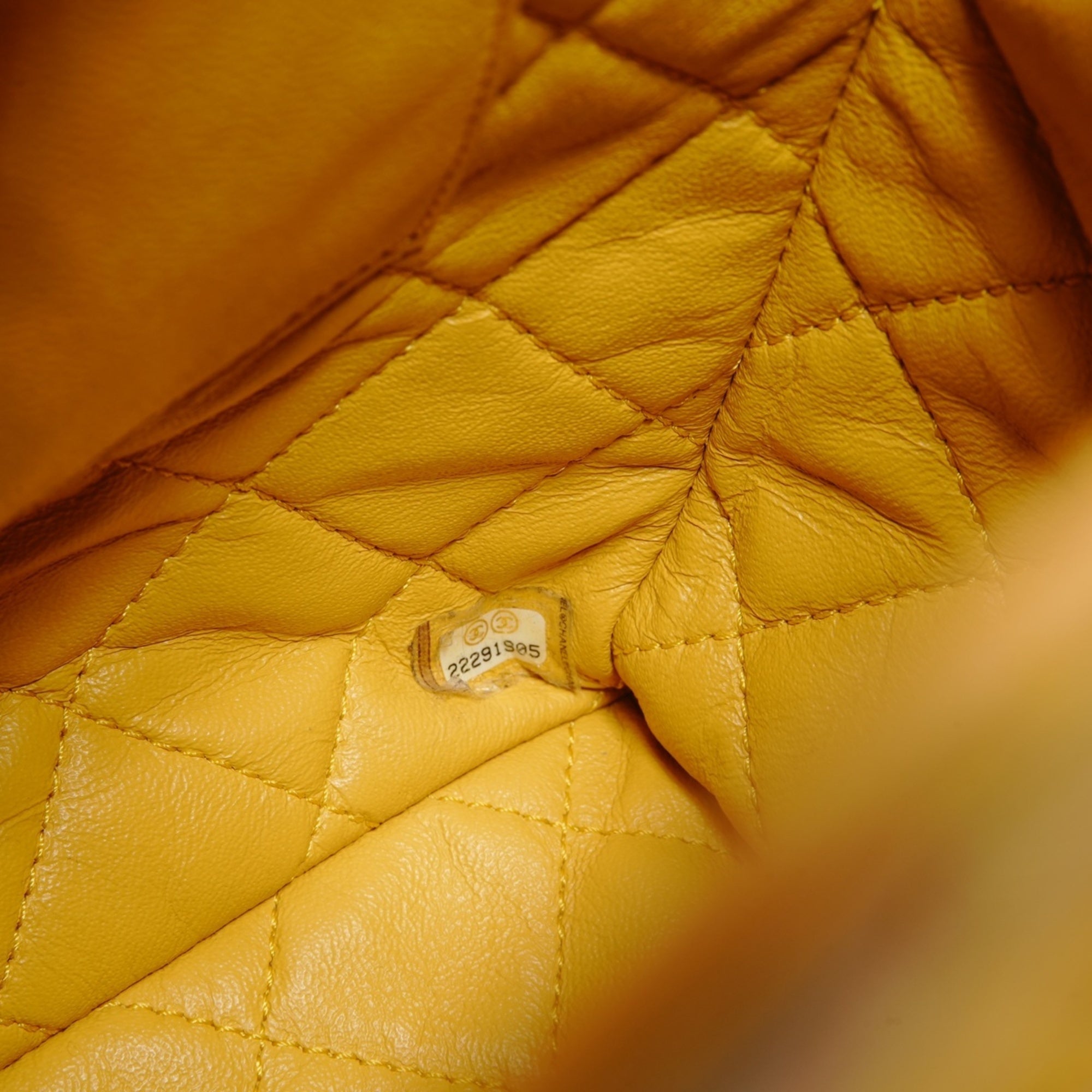 Chanel Yellow Handbag (Pre-Owned)