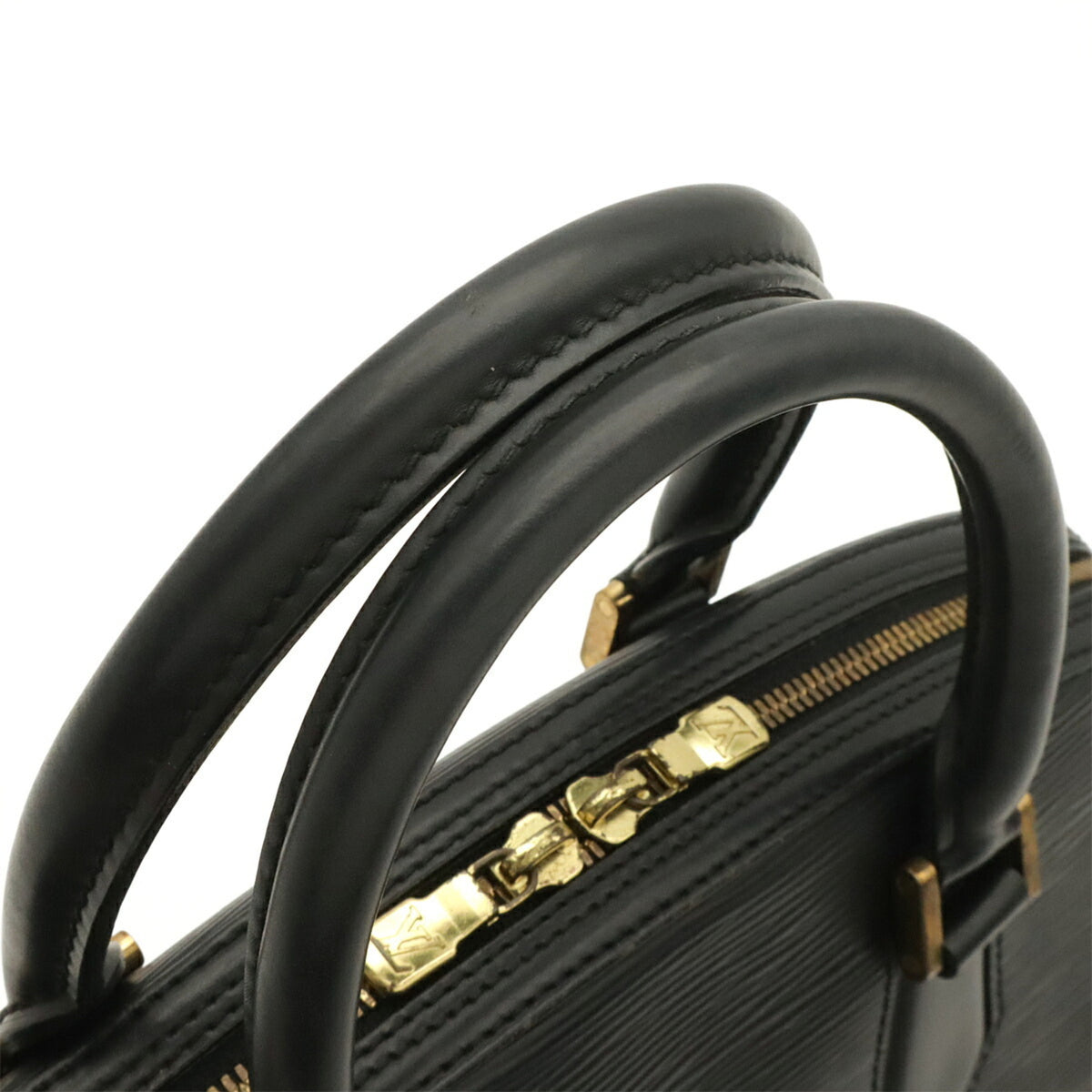 Louis Vuitton Black Noir White Handbag (Pre-Owned)
