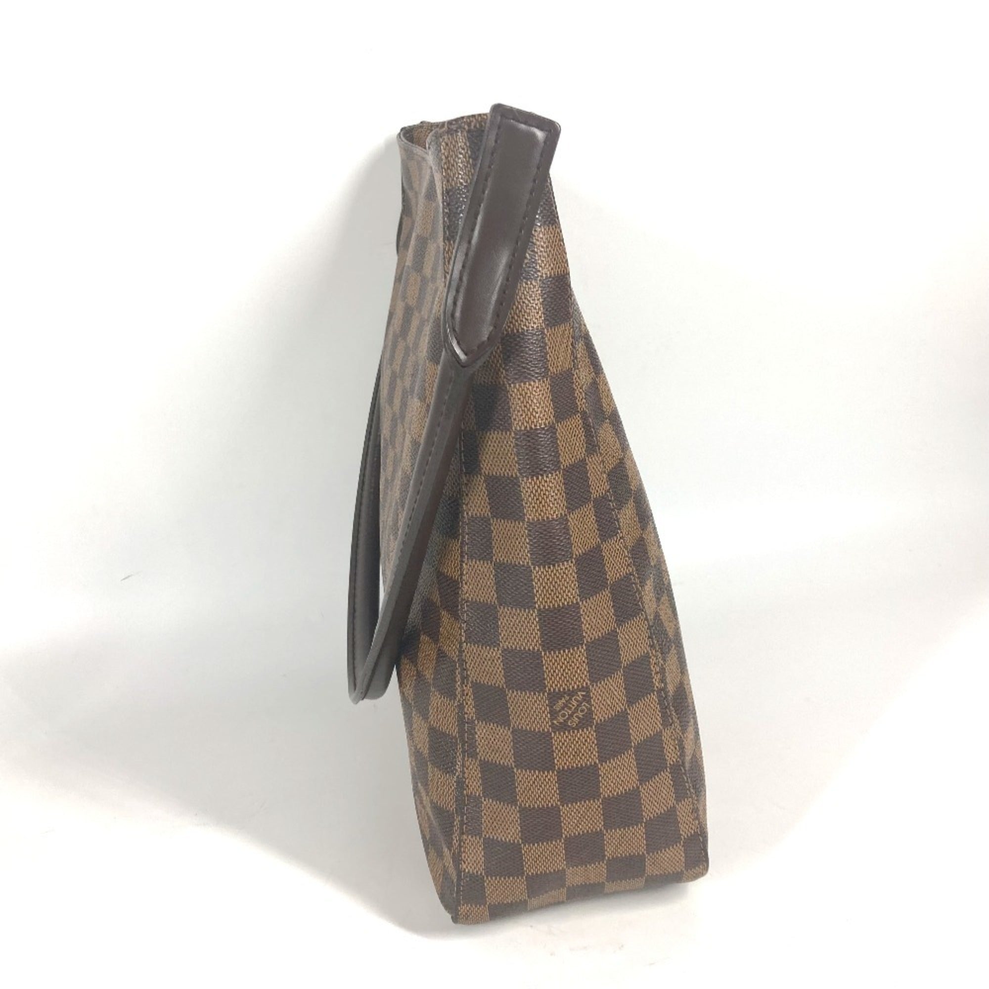 Louis Vuitton Damier Brown Damier Canvas Ebene Damier Canvas Shoulder Bag (Pre-Owned)