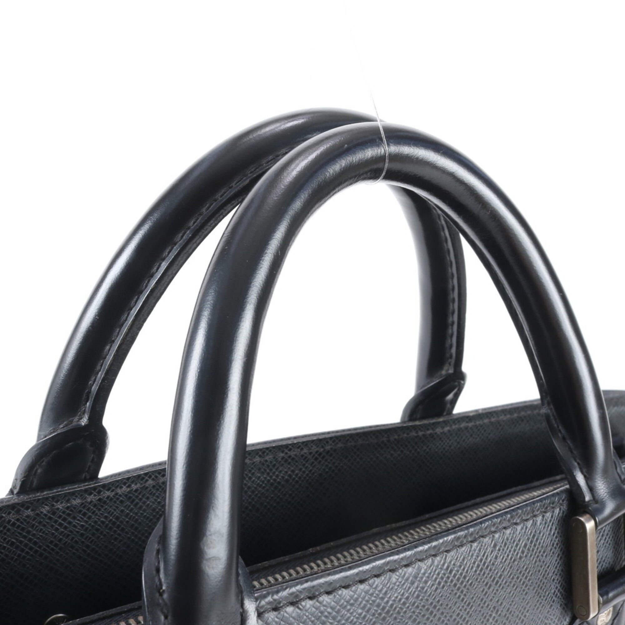 Louis Vuitton Ardoise Galle Leather Handbag Tote Bag (Pre-Owned)