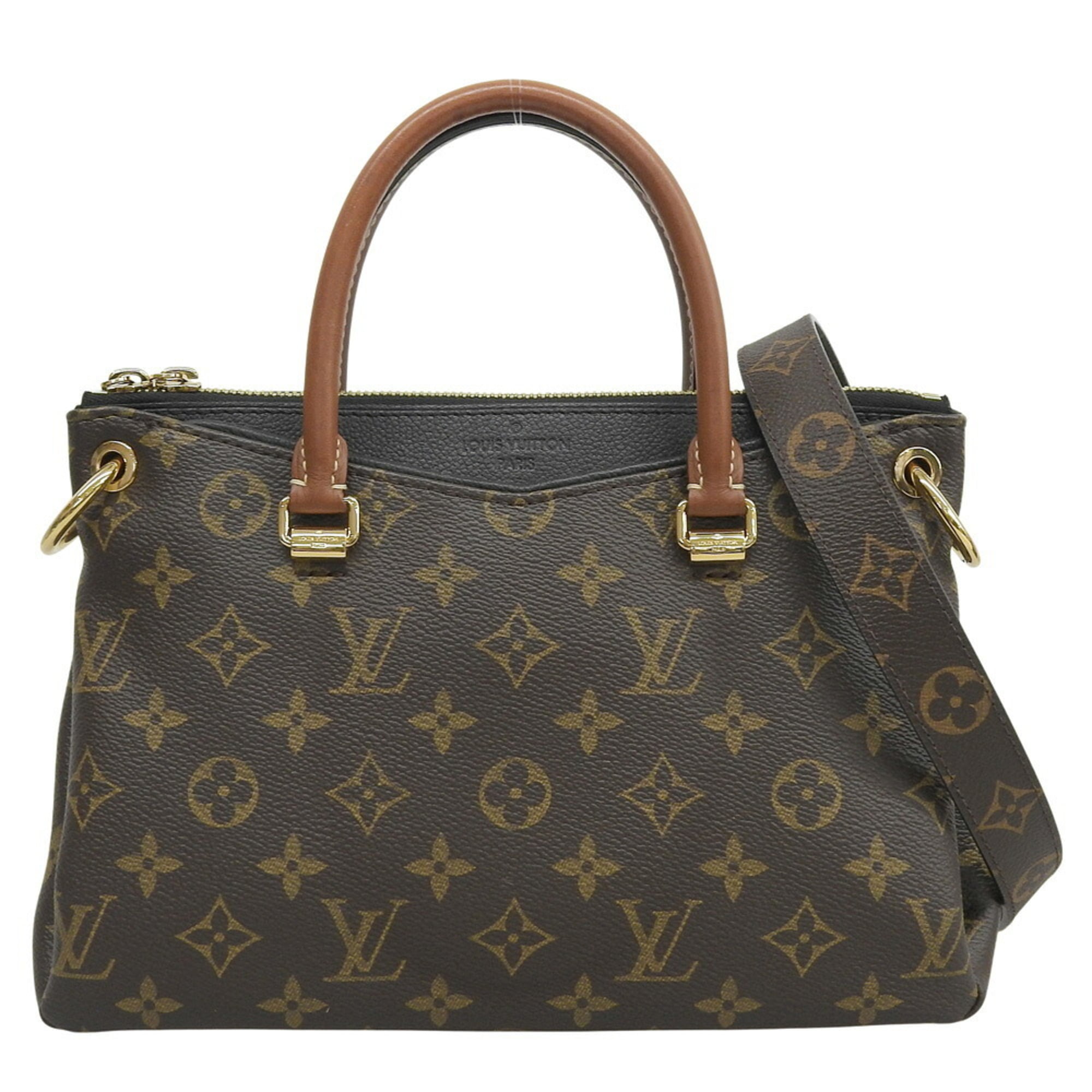 Louis Vuitton Monogram Pvc Leather Handbag Shoulder Bag (Pre-Owned)