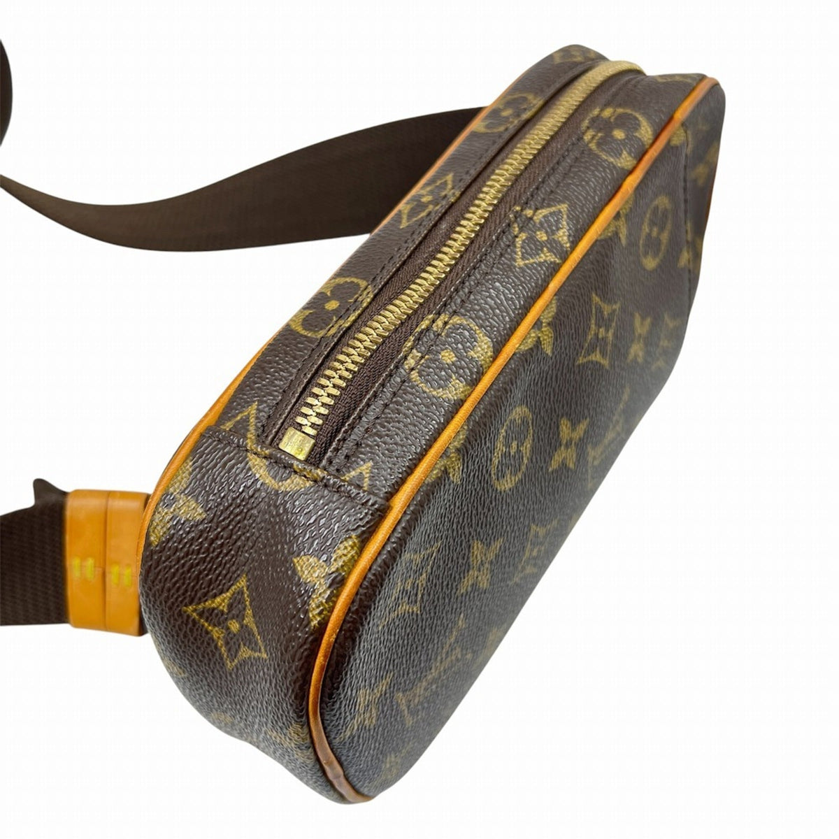Louis Vuitton Brown Monogram Monogram Shoulder Bag Sling Bag (Pre-Owned)