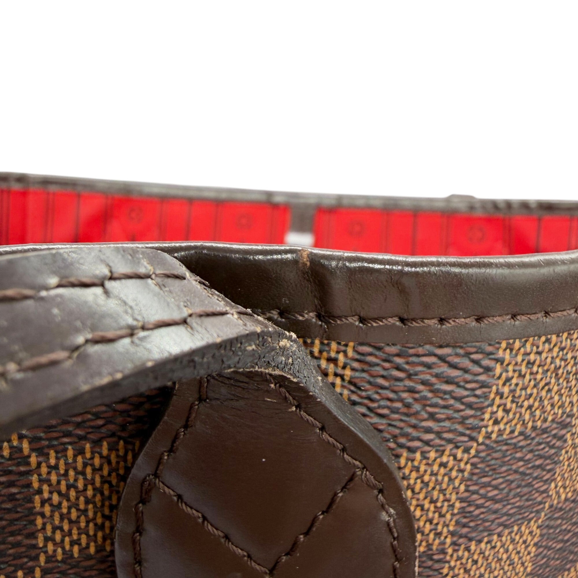 Louis Vuitton Damier Brown Damier Canvas Shoulder Bag Tote Bag (Pre-Owned)