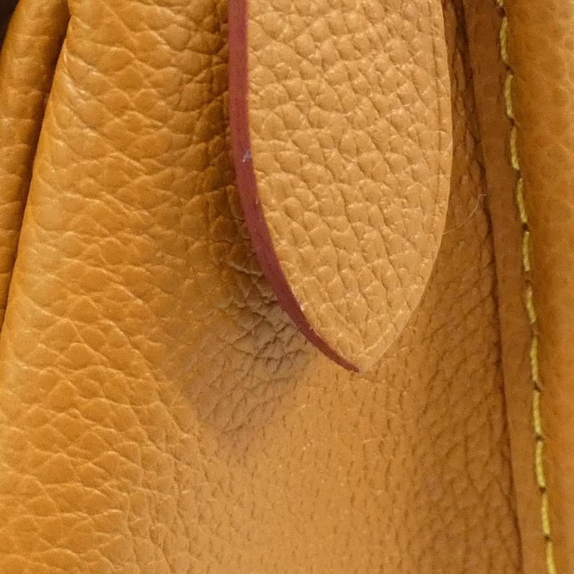 Louis Vuitton Brown Leather Shoulder Bag (Pre-Owned)