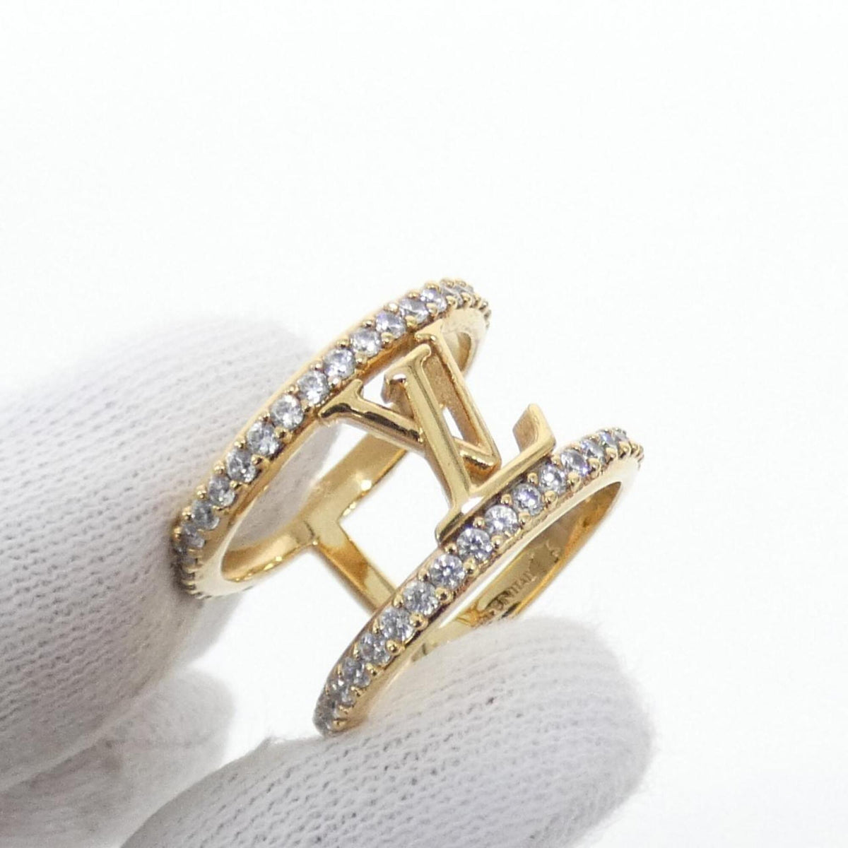 Louis Vuitton Gold Band Ring (Pre-Owned)