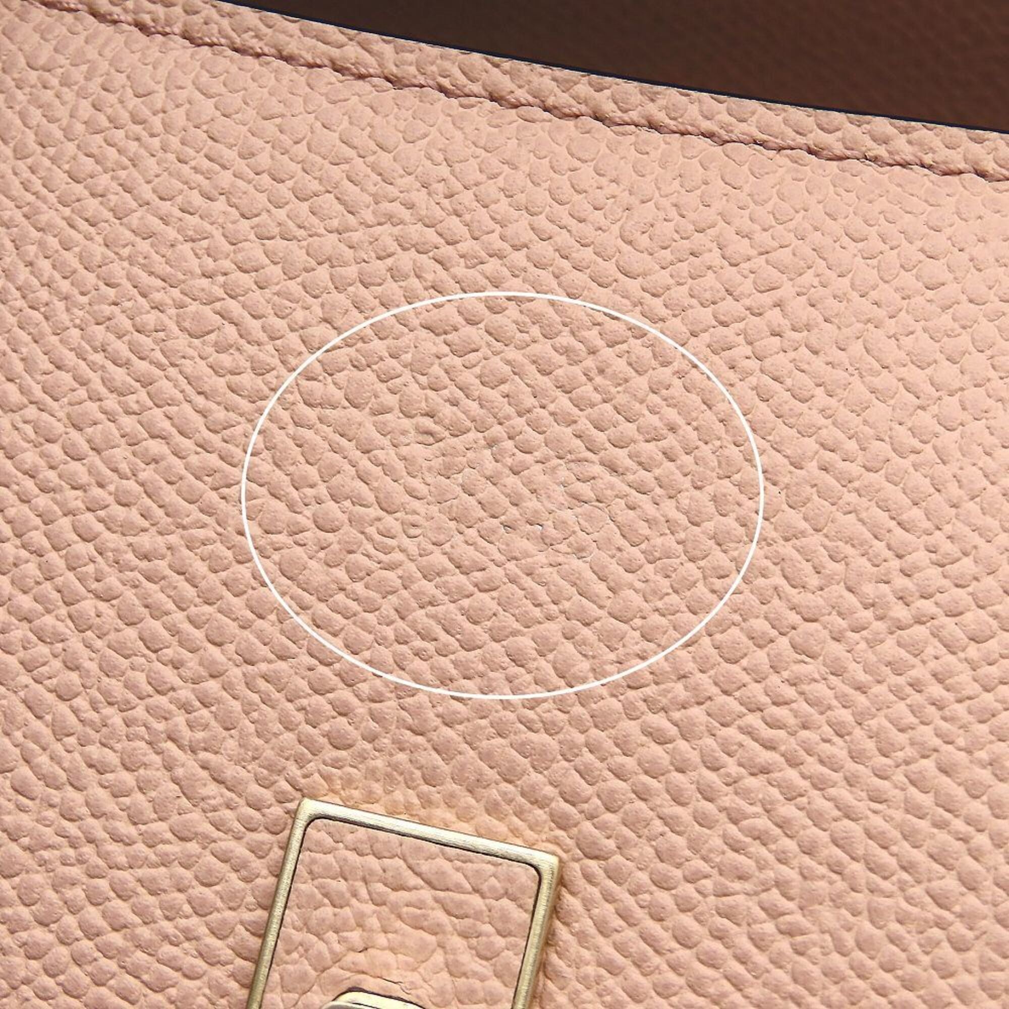 Valextra Pink Leather Handbag (Pre-Owned)