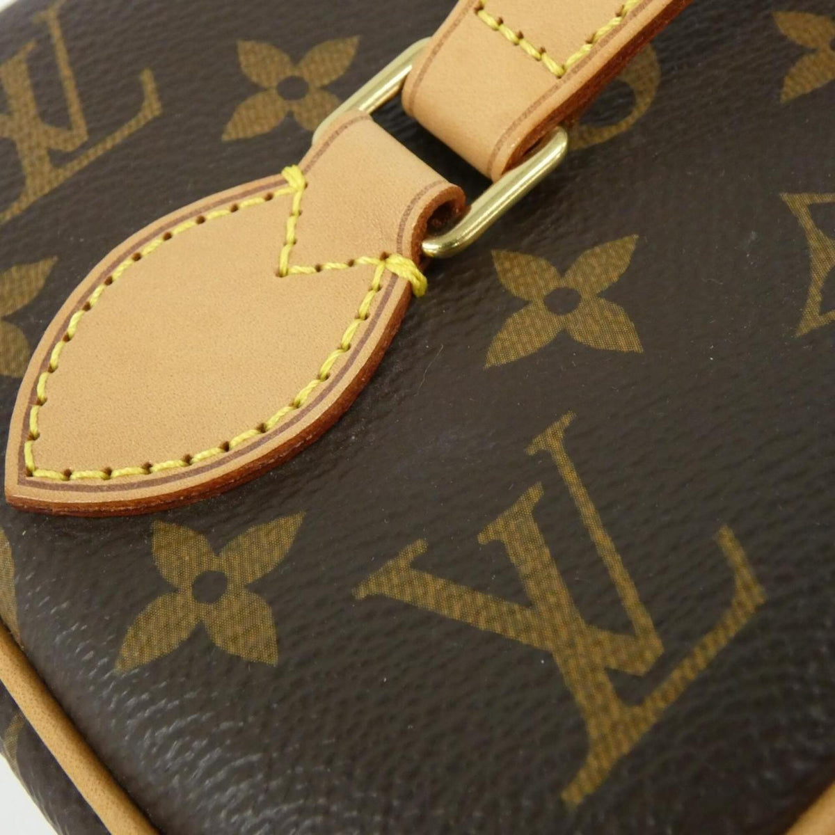 Louis Vuitton Marron Coated Canvas Handbag (Pre-Owned)