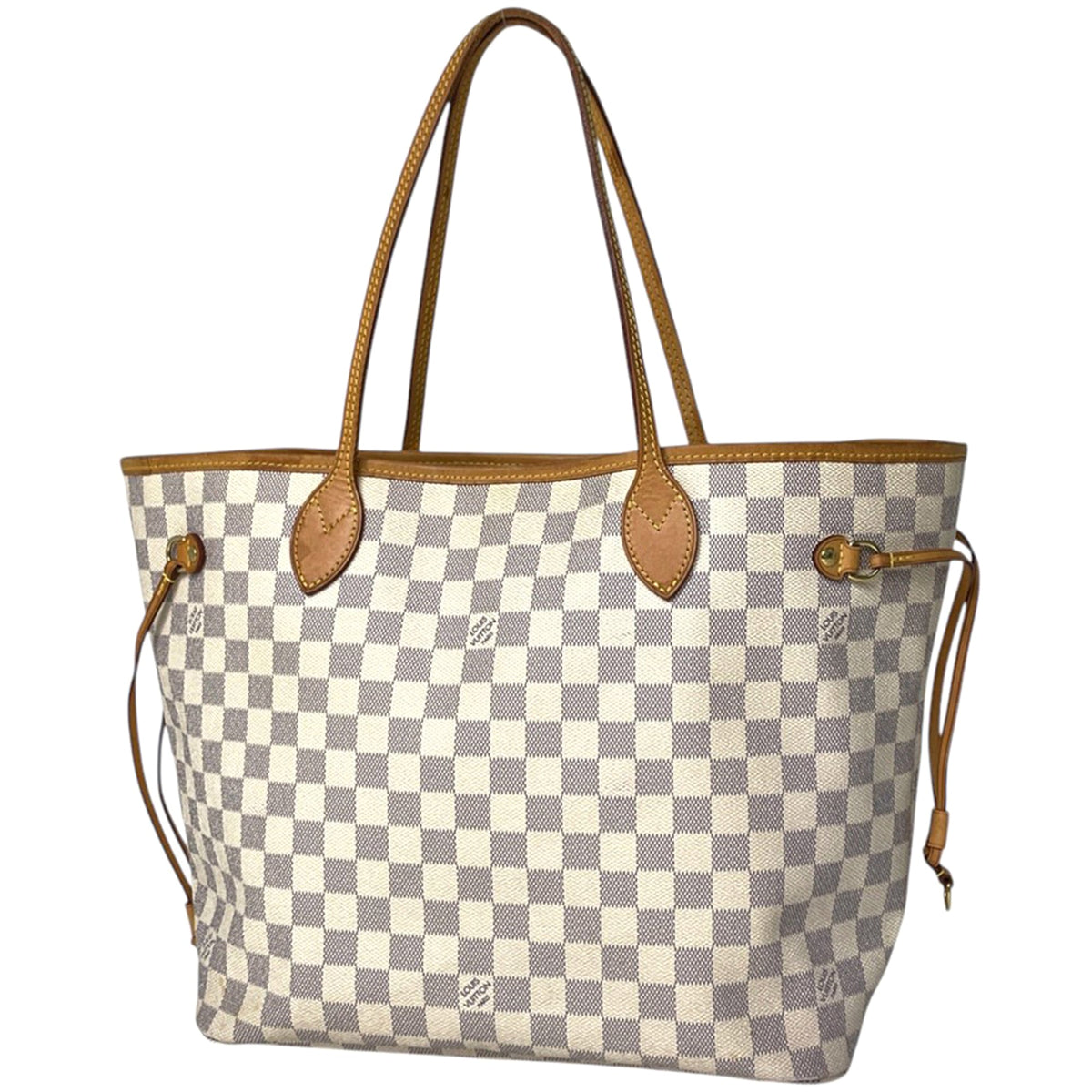 Louis Vuitton Damier Azur White Damier Azur Tote Bag (Pre-Owned)