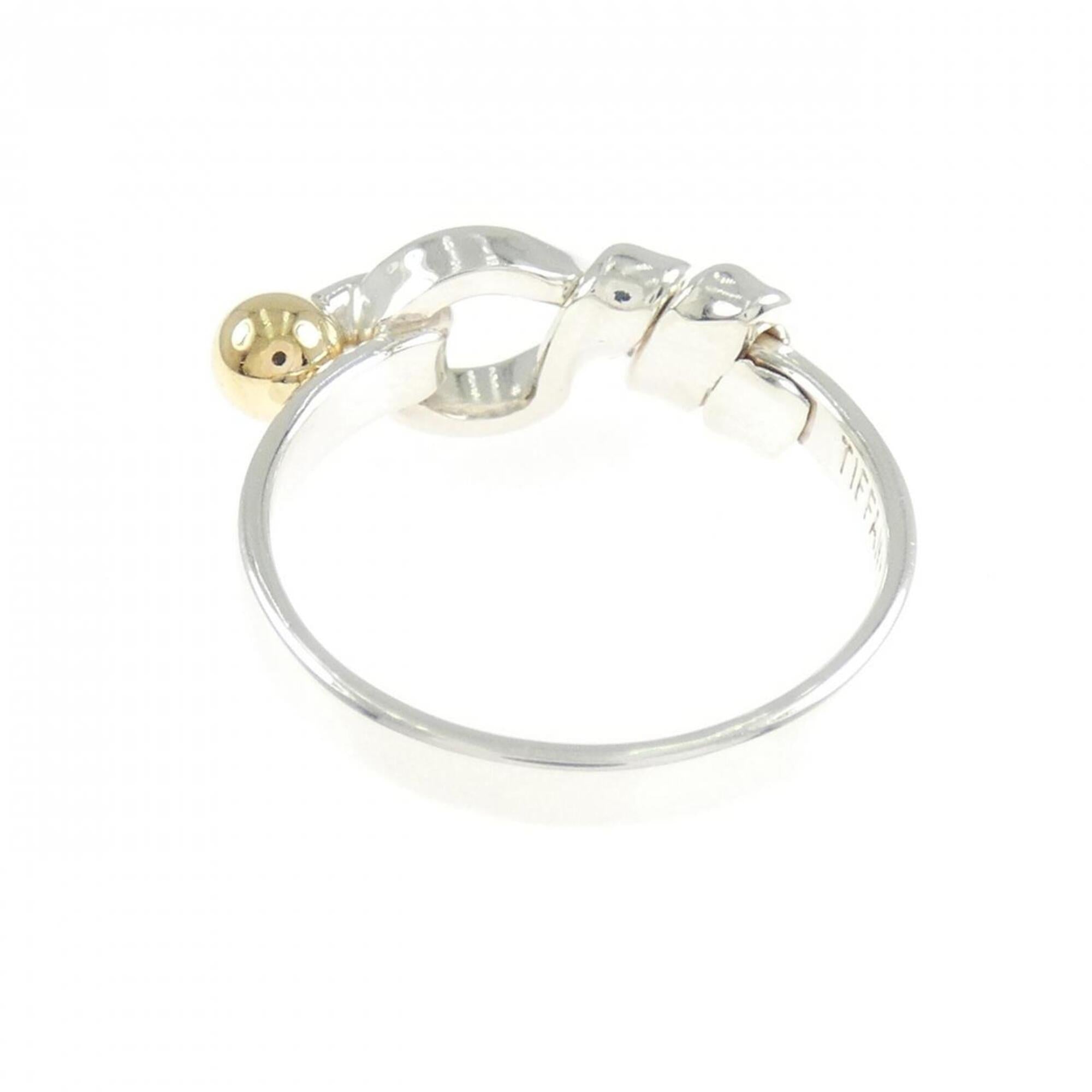 Tiffany Yellow Gold (18K) Silver 925 Band Ring (Pre-Owned)