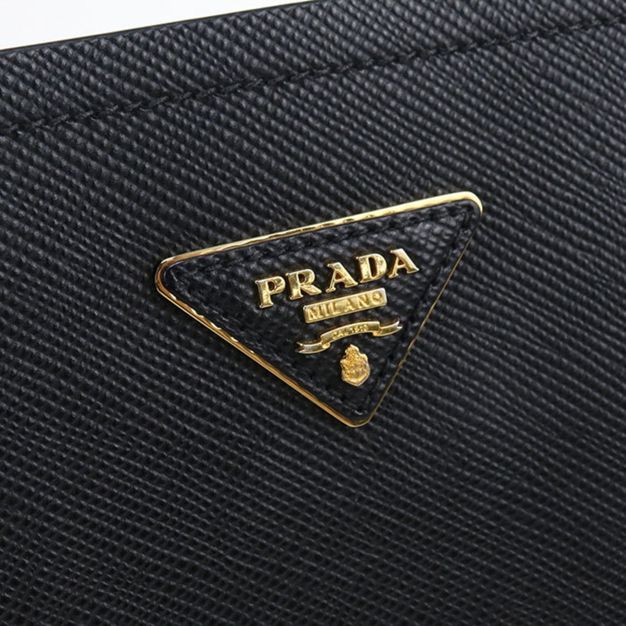 Prada Black Leather Handbag (Pre-Owned)