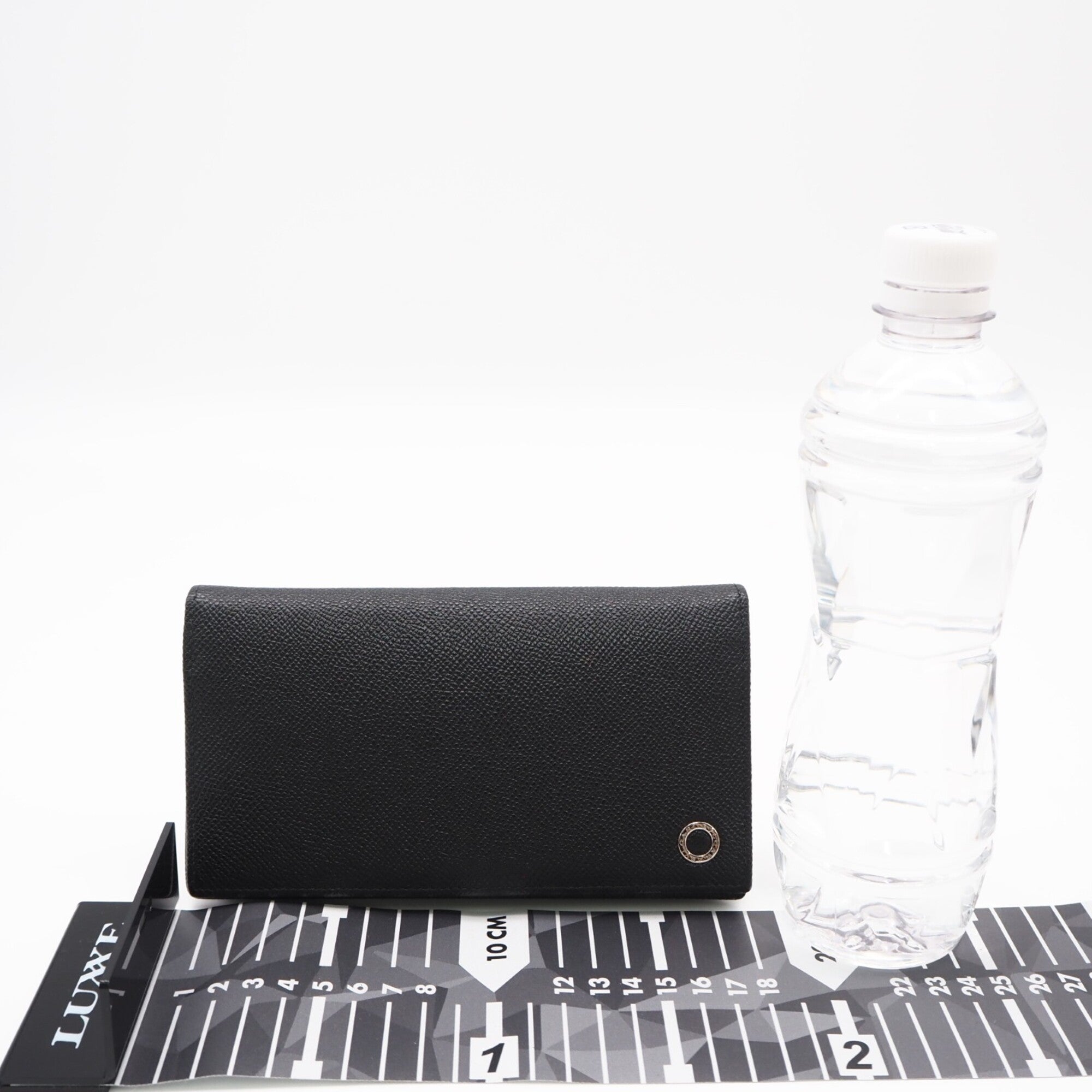 Bvlgari Bvlgari Bvlgari Black Blue Long Wallet (Bi-Fold) (Pre-Owned)