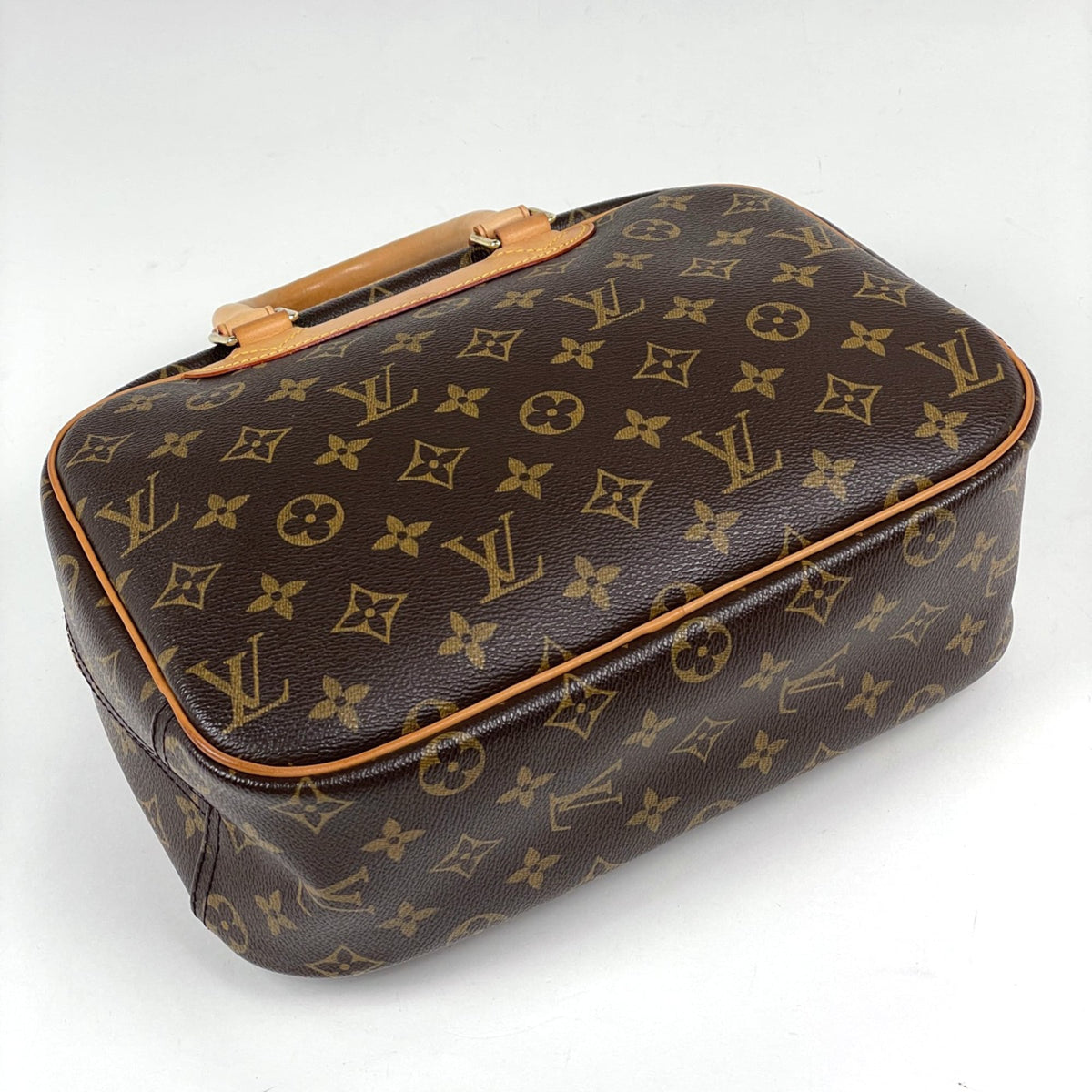 Louis Vuitton Brown Monogram Monogram Boston Bag Handbag (Pre-Owned)