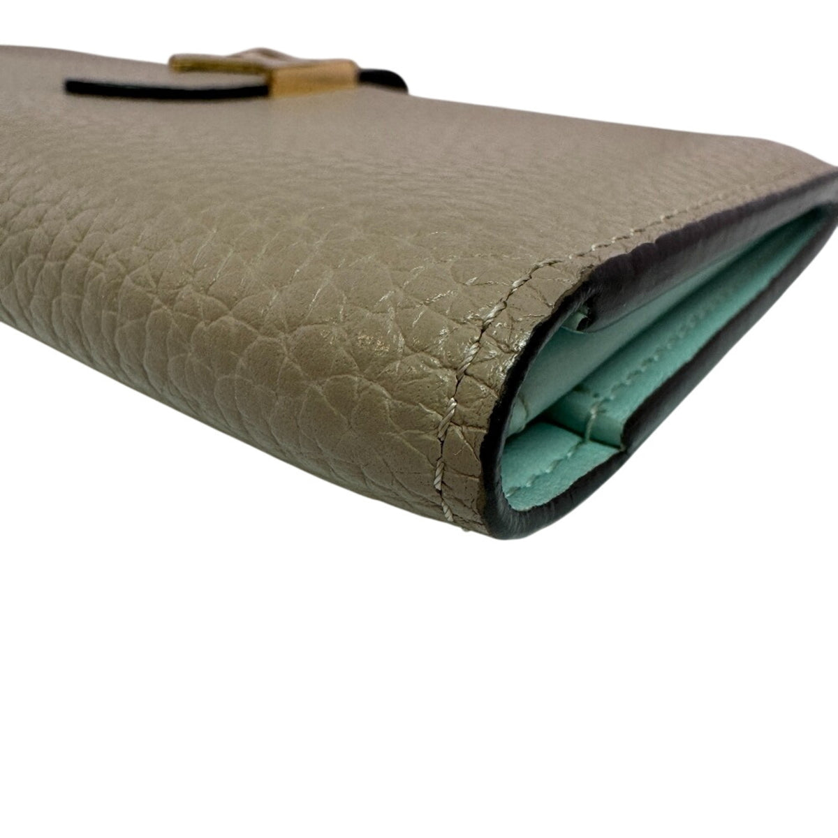 Louis Vuitton Beige Leather Wallet (Bi-Fold) (Pre-Owned)