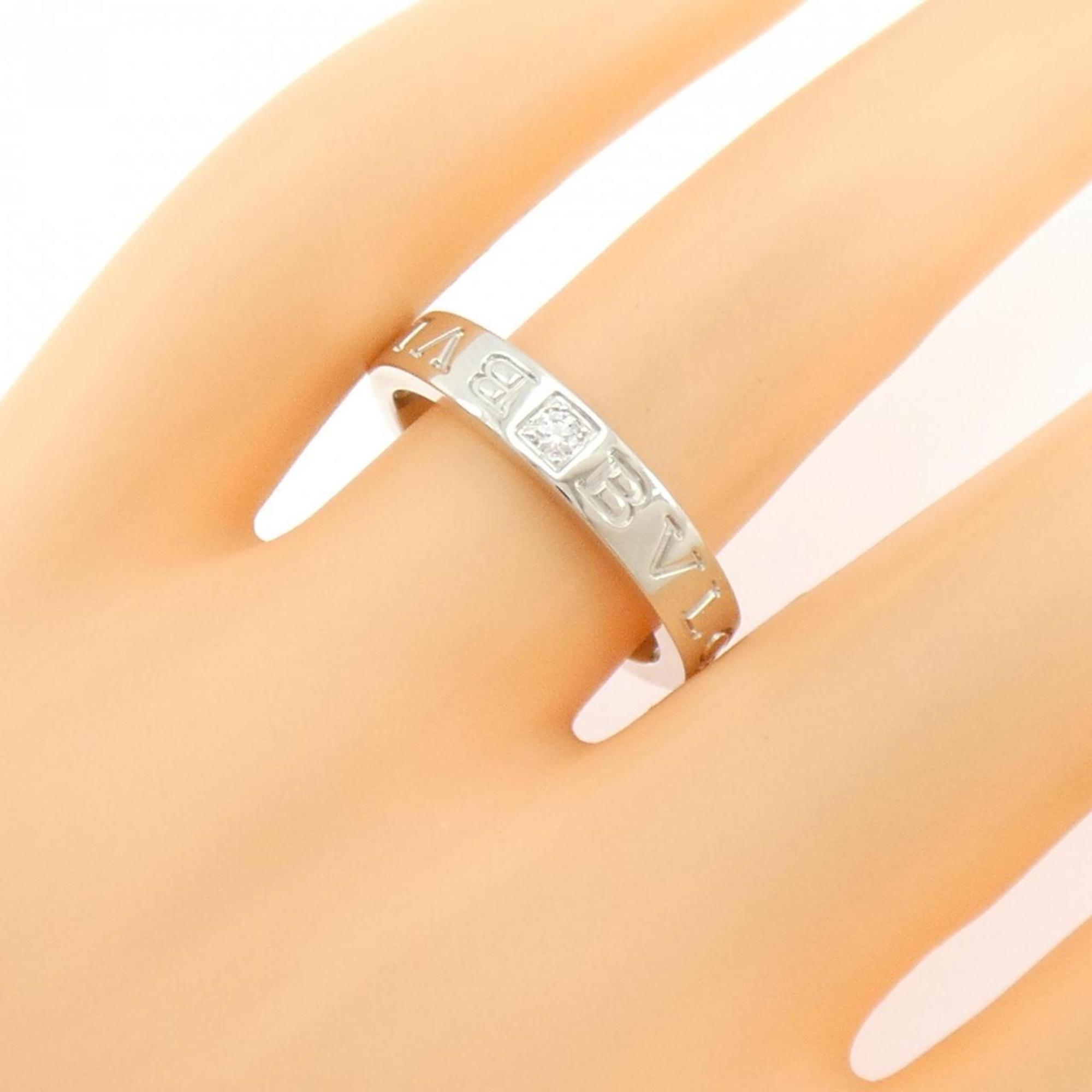 Bvlgari White Gold (18K) Band Ring (Pre-Owned)