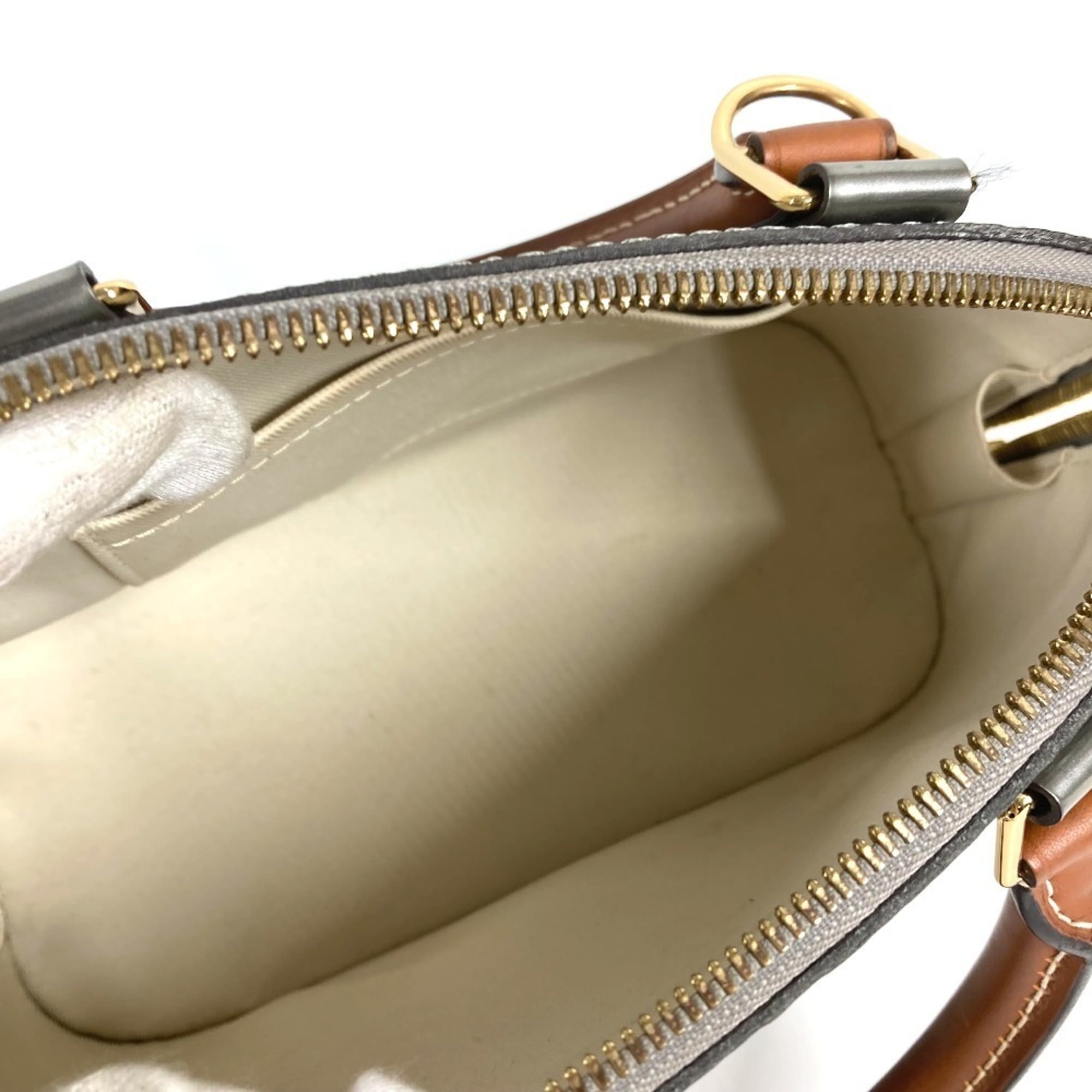 Louis Vuitton Monogram Vernis Argent Silver Monogram Vernis Handbag Shoulder Bag Tote Bag (Pre-Owned)