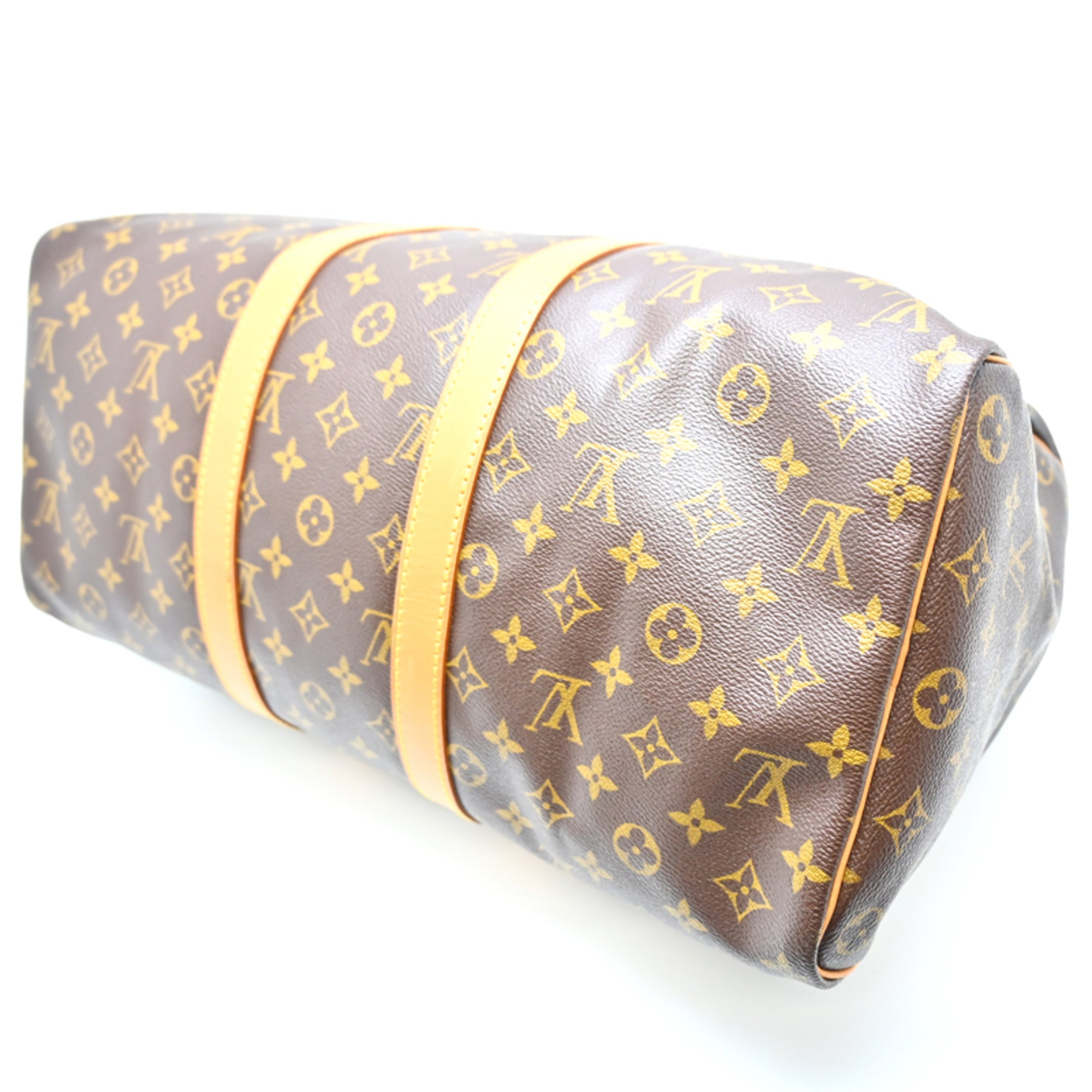 Louis Vuitton Brown Monogram Boston Bag (Pre-Owned)