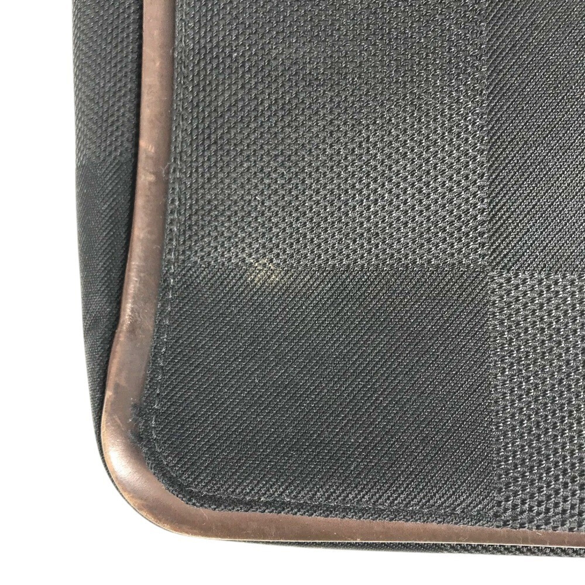 Louis Vuitton Black Damier Canvas Damier Geant Messenger Bag Shoulder Bag (Pre-Owned)