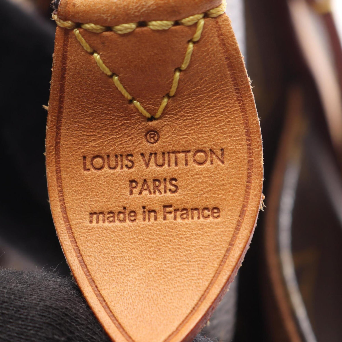 Louis Vuitton Brown Coated Canvas Pvc Monogram Leather Handbag Tote Bag (Pre-Owned)