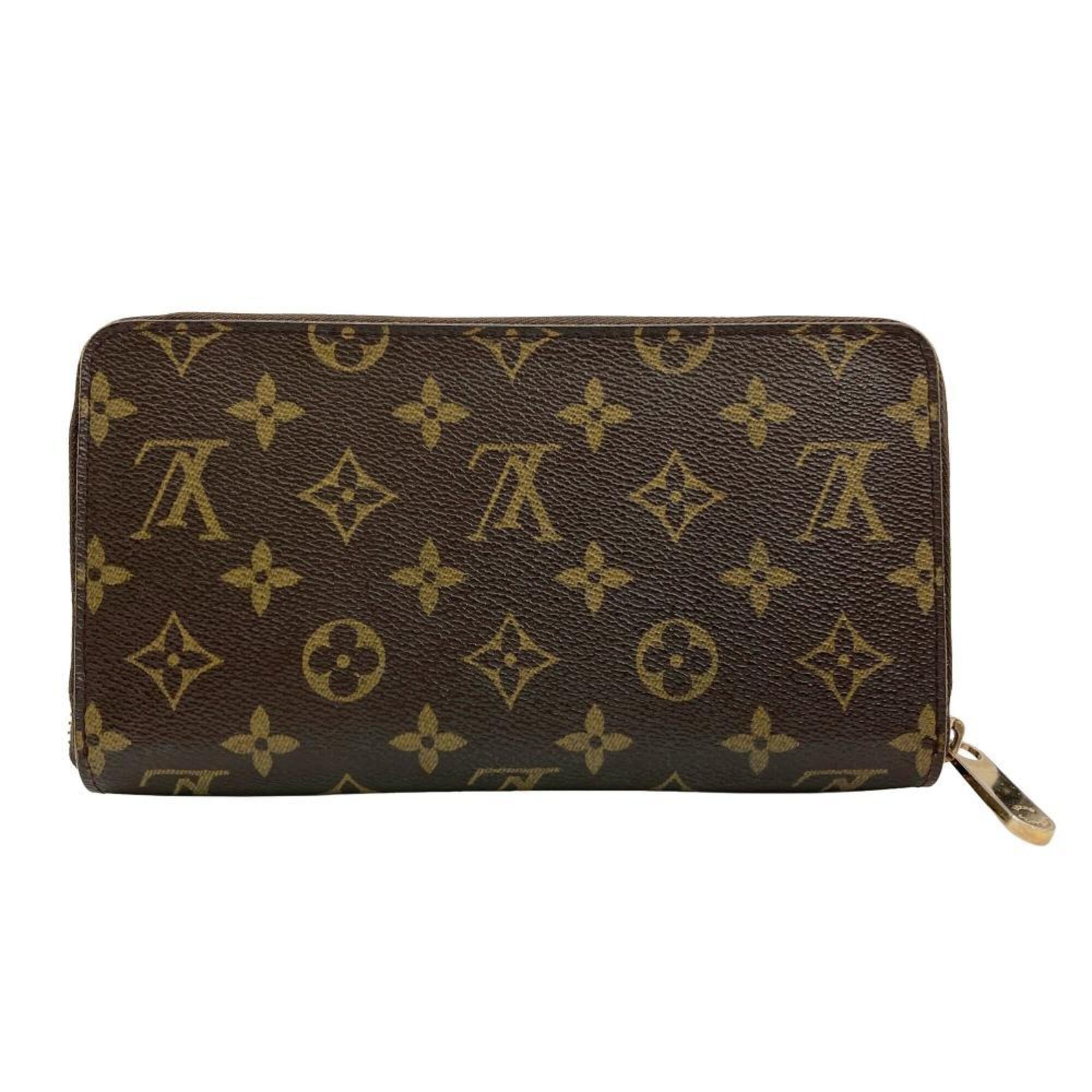 Louis Vuitton Monogram Brown Monogram Canvas Long Wallet (Bi-Fold) (Pre-Owned)