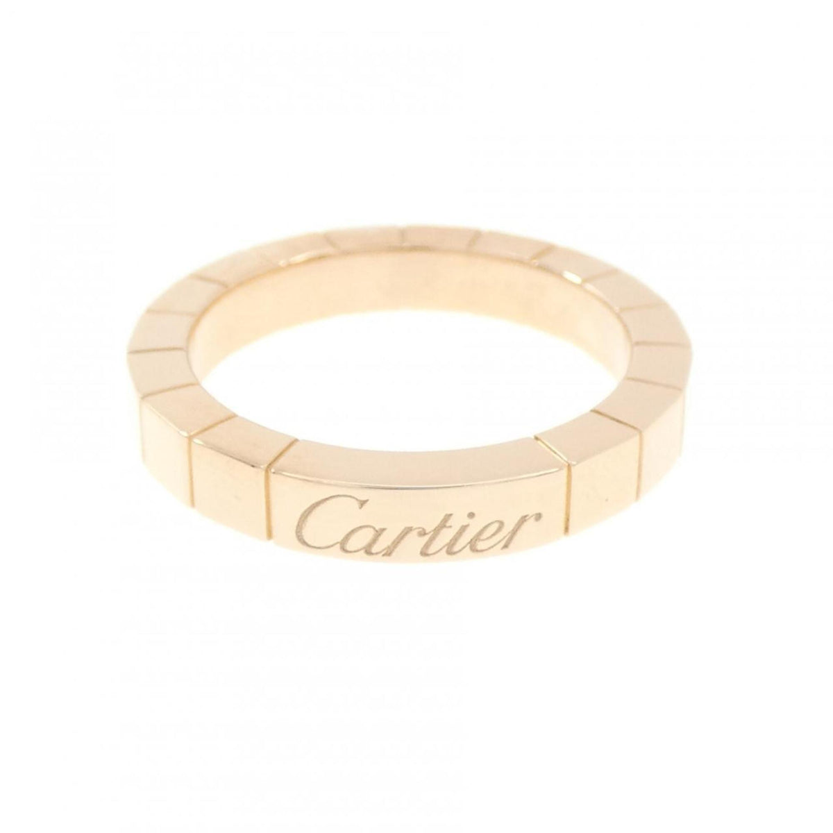 Cartier Lanieres Pink Gold (18K) Band Ring (Pre-Owned)