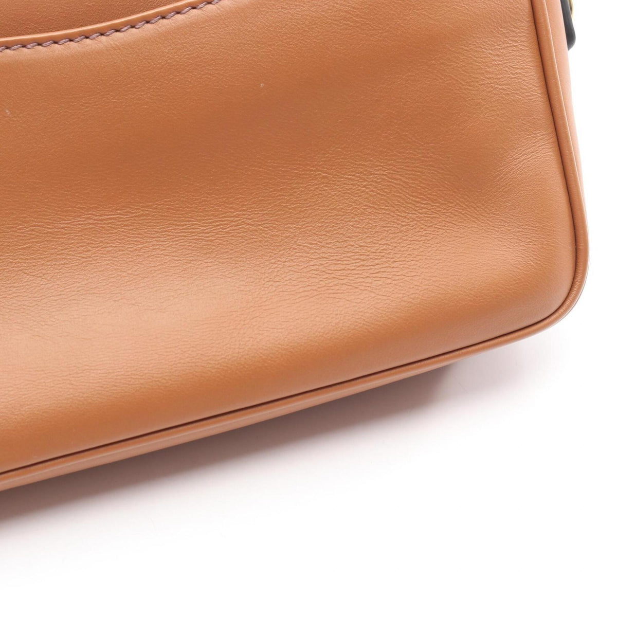 Miu Miu Brown Leather Handbag (Pre-Owned)