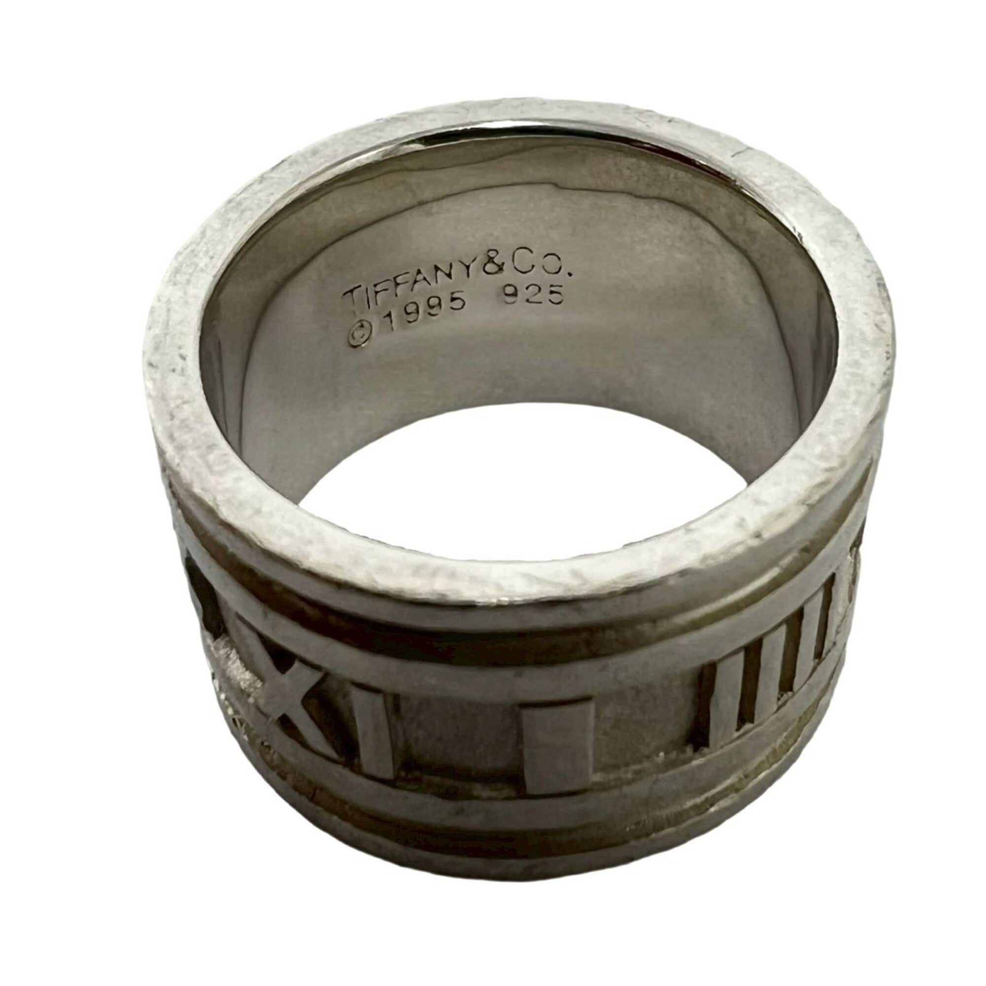 Tiffany Silver Silver 925 Band Ring (Pre-Owned)