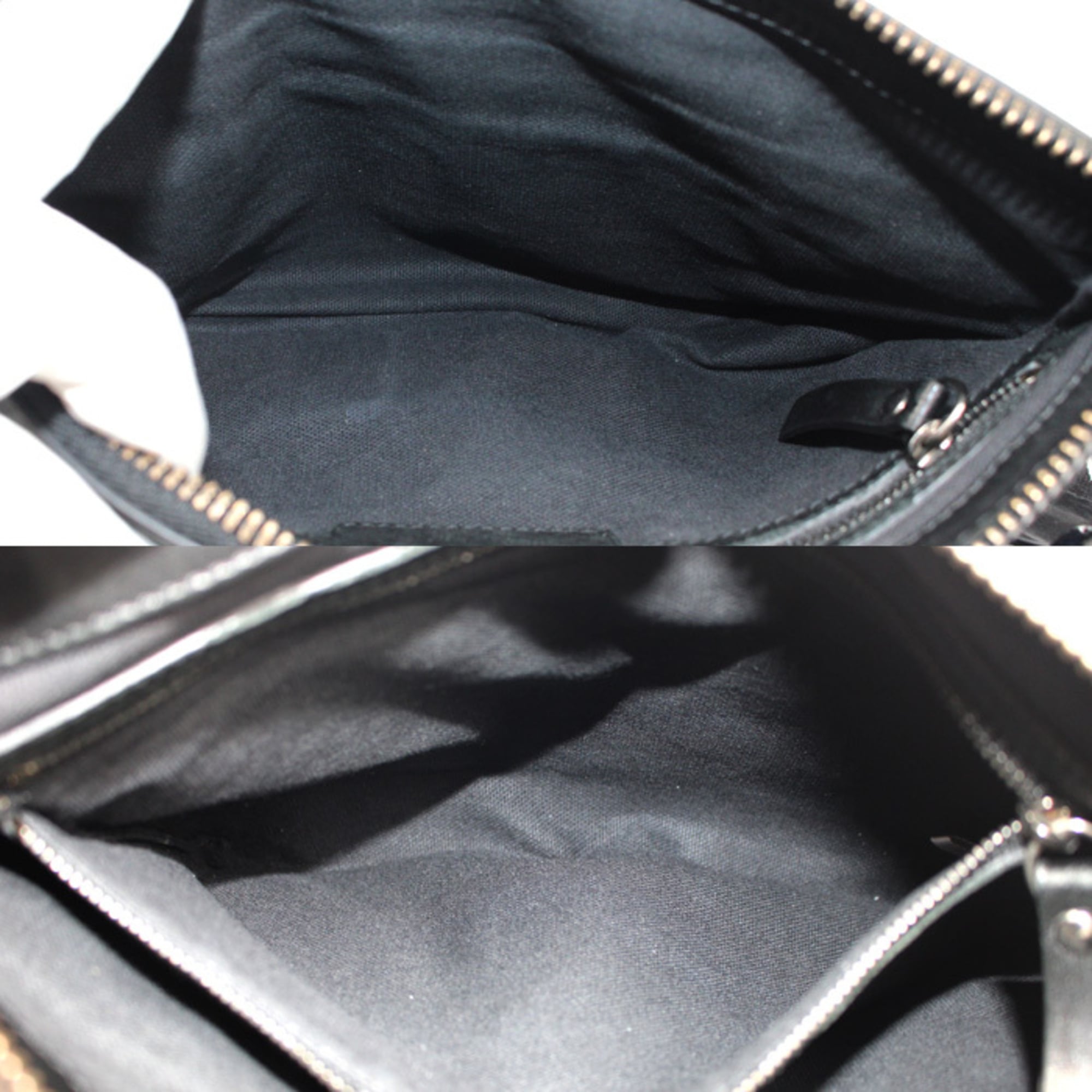Jimmy Choo Navy Denim Leather Shoulder Bag (Pre-Owned)