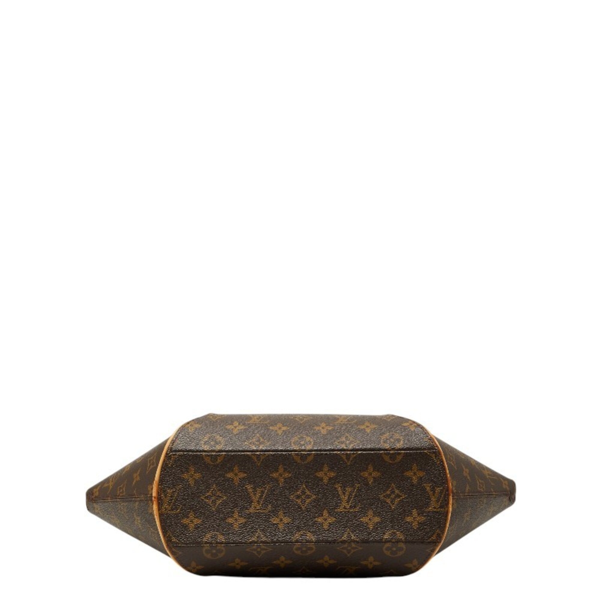 Louis Vuitton Brown Pvc Leather Shoulder Bag Tote Bag (Pre-Owned)