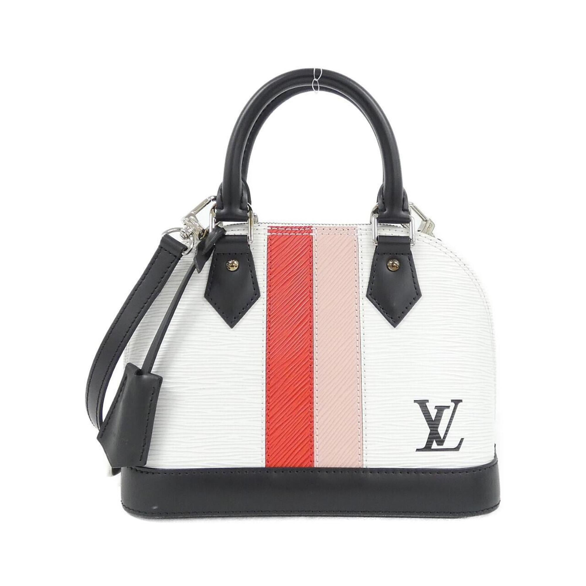 Louis Vuitton Blanc Leather Handbag (Pre-Owned)