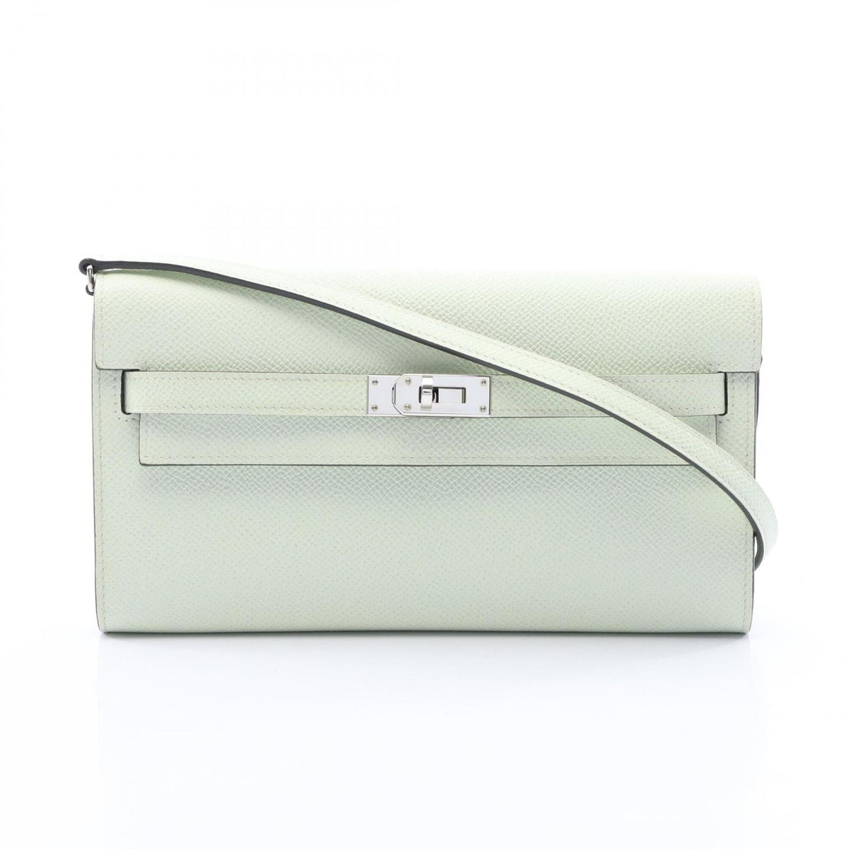 Hermes Green Epsom Leather Handbag Shoulder Bag (Pre-Owned)