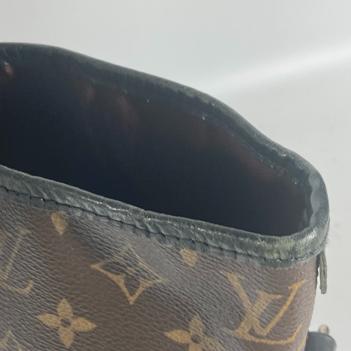 Louis Vuitton Brown Monogram Shoulder Bag Tote Bag (Pre-Owned)