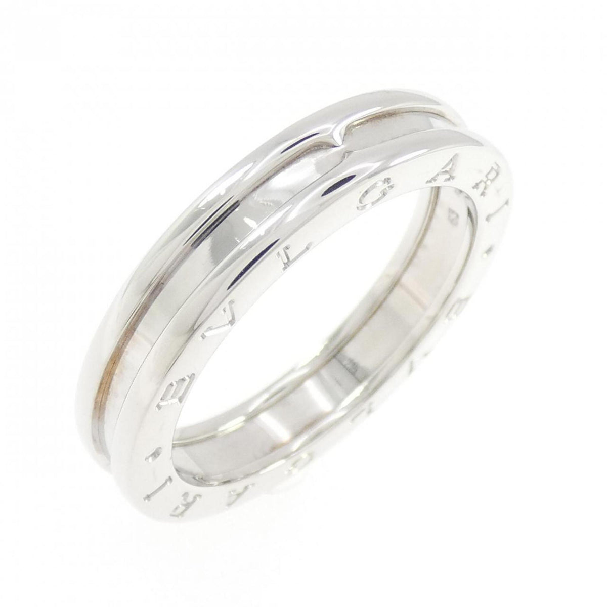 Bvlgari White Gold White Gold (18K) Band Ring (Pre-Owned)