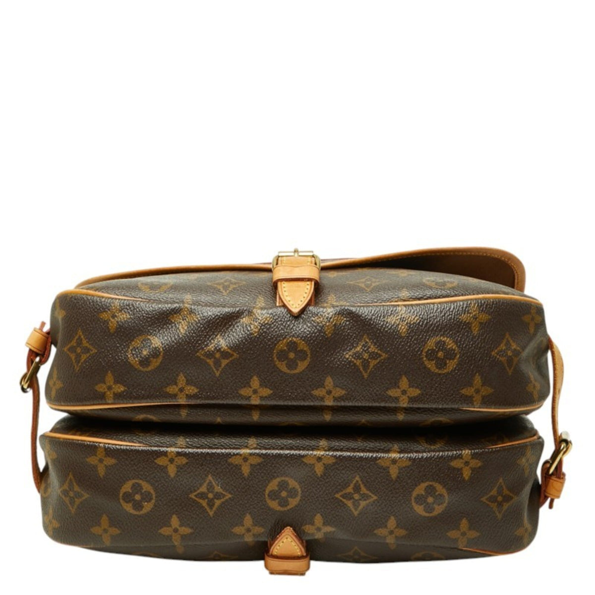 Louis Vuitton Brown Pvc Leather Shoulder Bag (Pre-Owned)