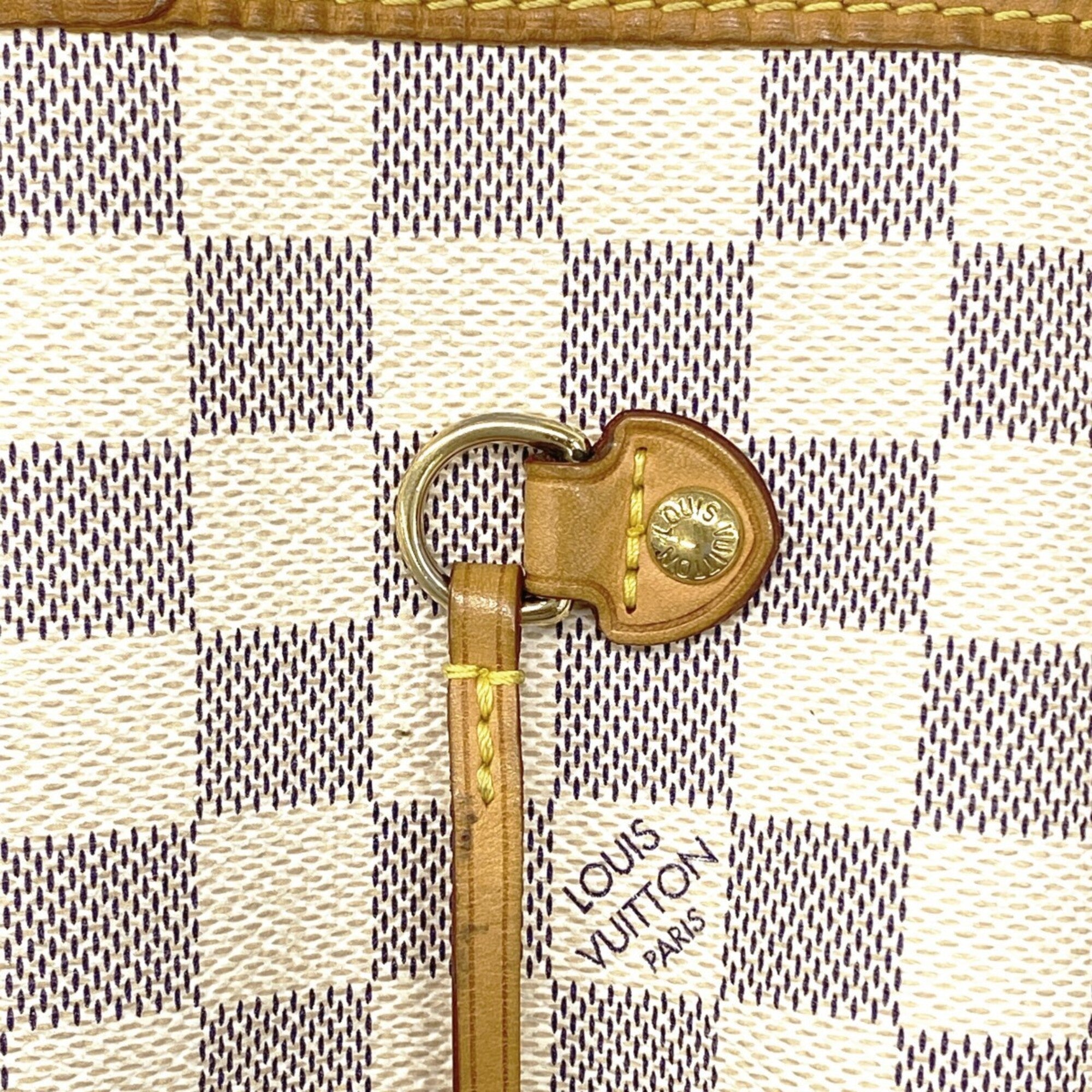 Louis Vuitton White Tote Bag (Pre-Owned)
