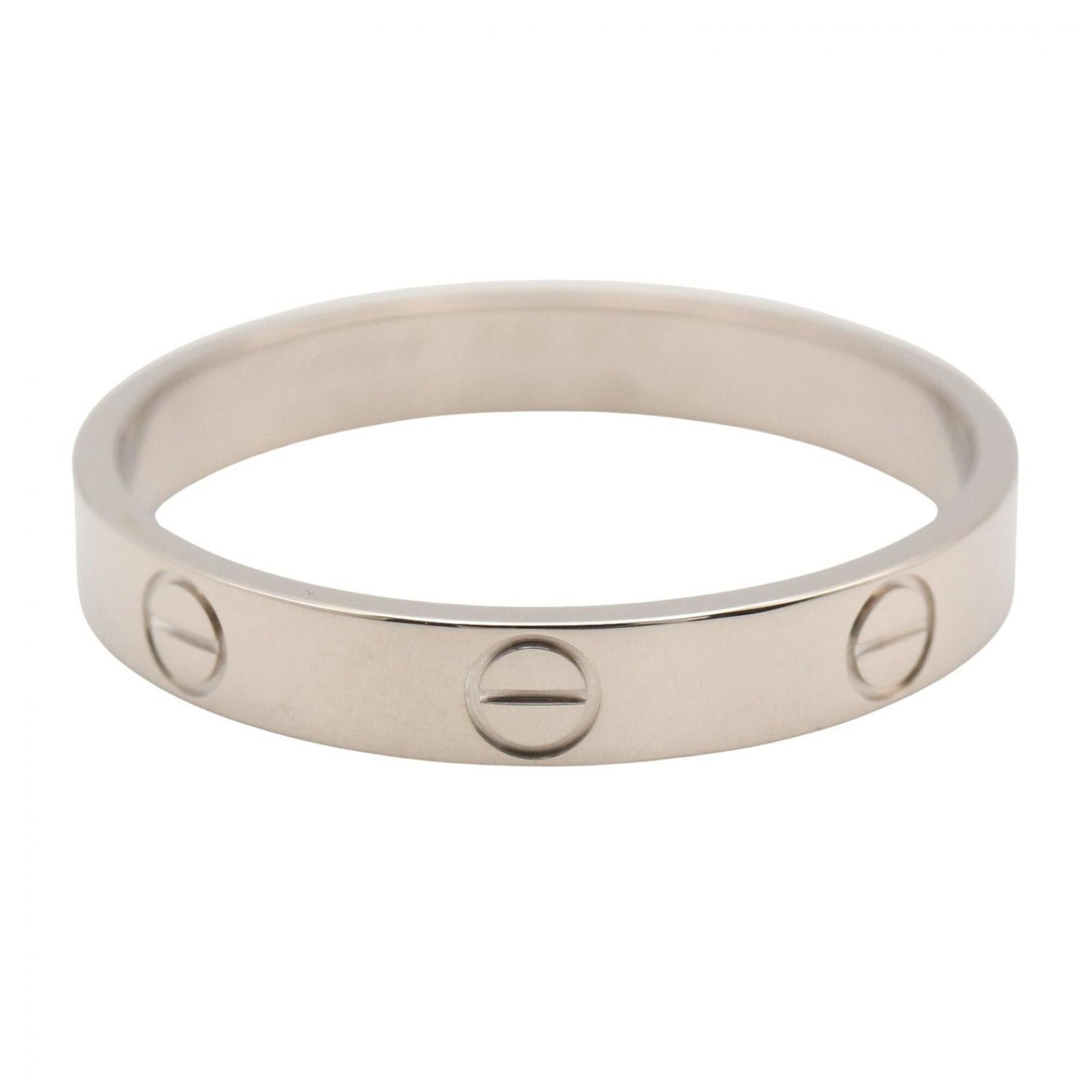 Cartier White Gold White Gold (18K) Band Ring (Pre-Owned)